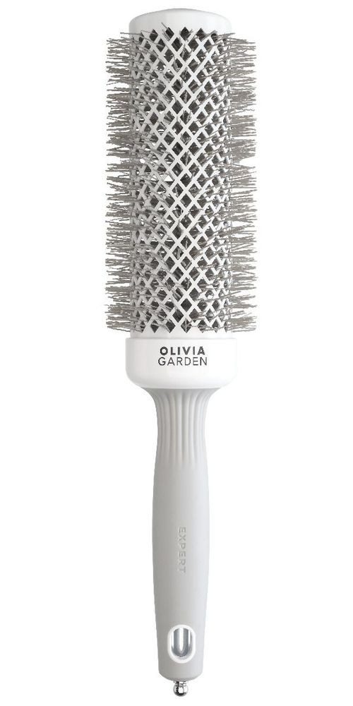 OLIVIA GARDEN Haarbürste Olivia Garden Expert Blowout Speed ​​Wavy Weiß/Grau 45 mm