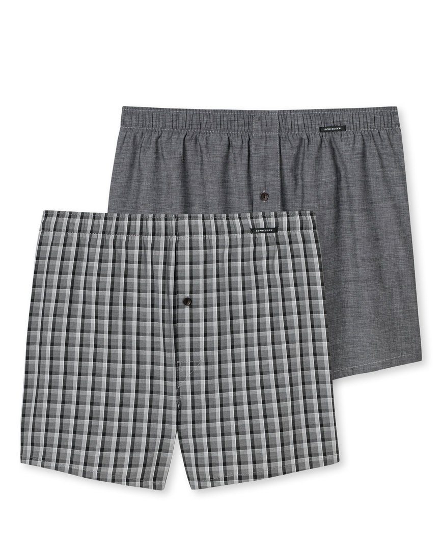 Black Schiesser (4er Vorteilspack) Boxershorts 180500