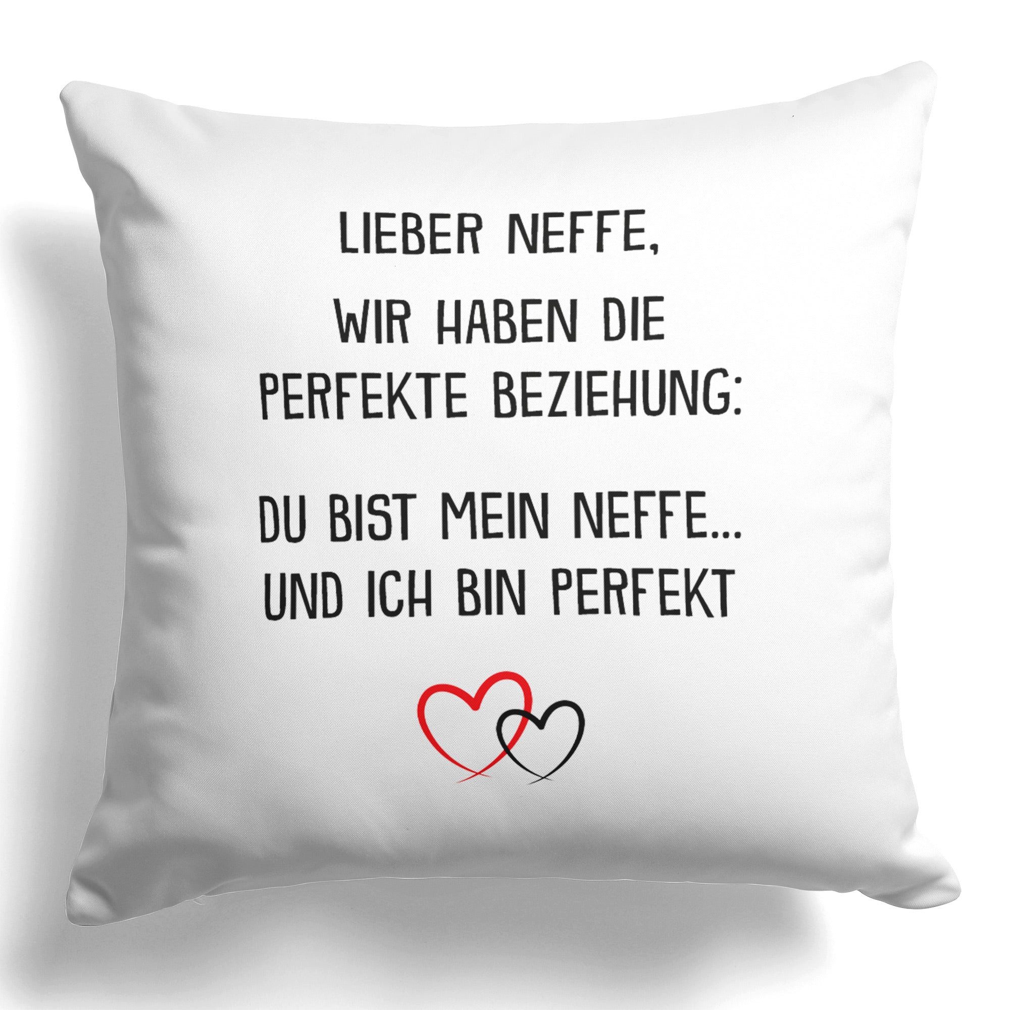 Dekokissen Neffe Geschenk 18. Geburtstag Deko Jungs Firmung Weihnachten Abschluss