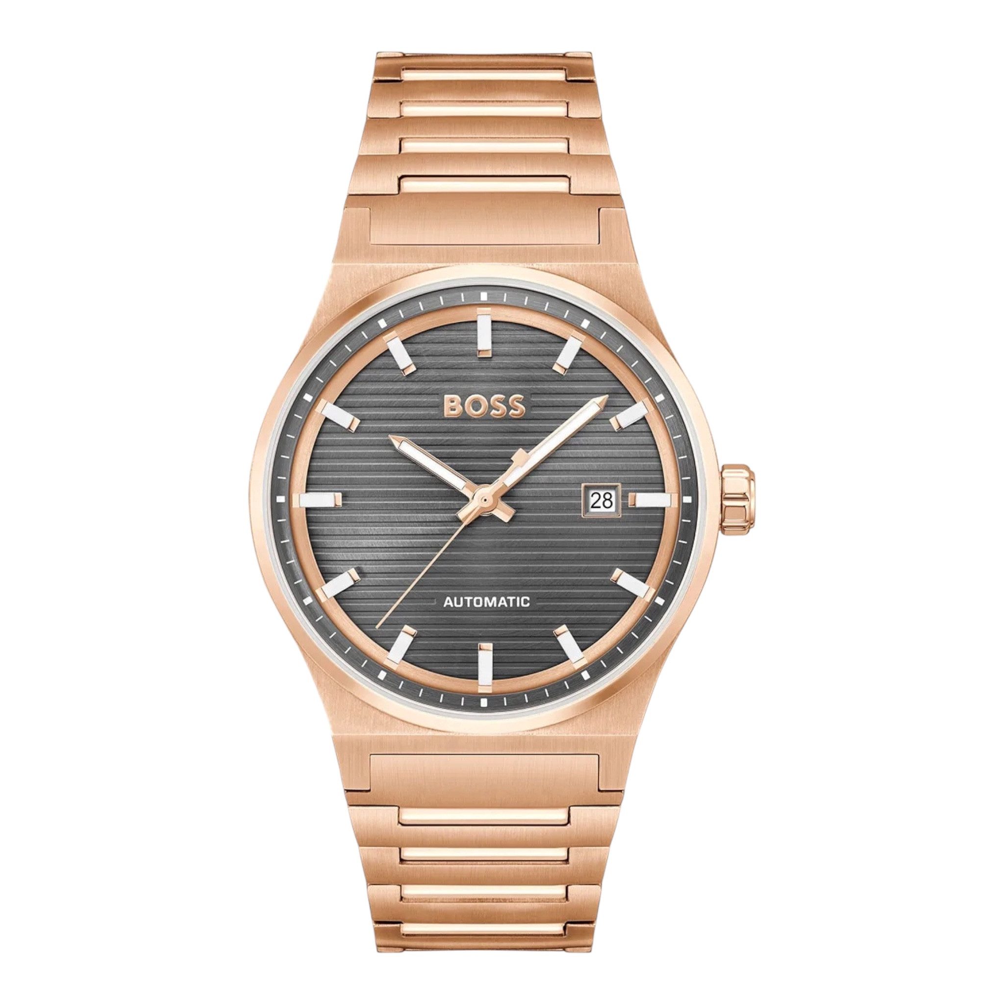 BOSS Automatikuhr Herren Uhr Candor HB1514185