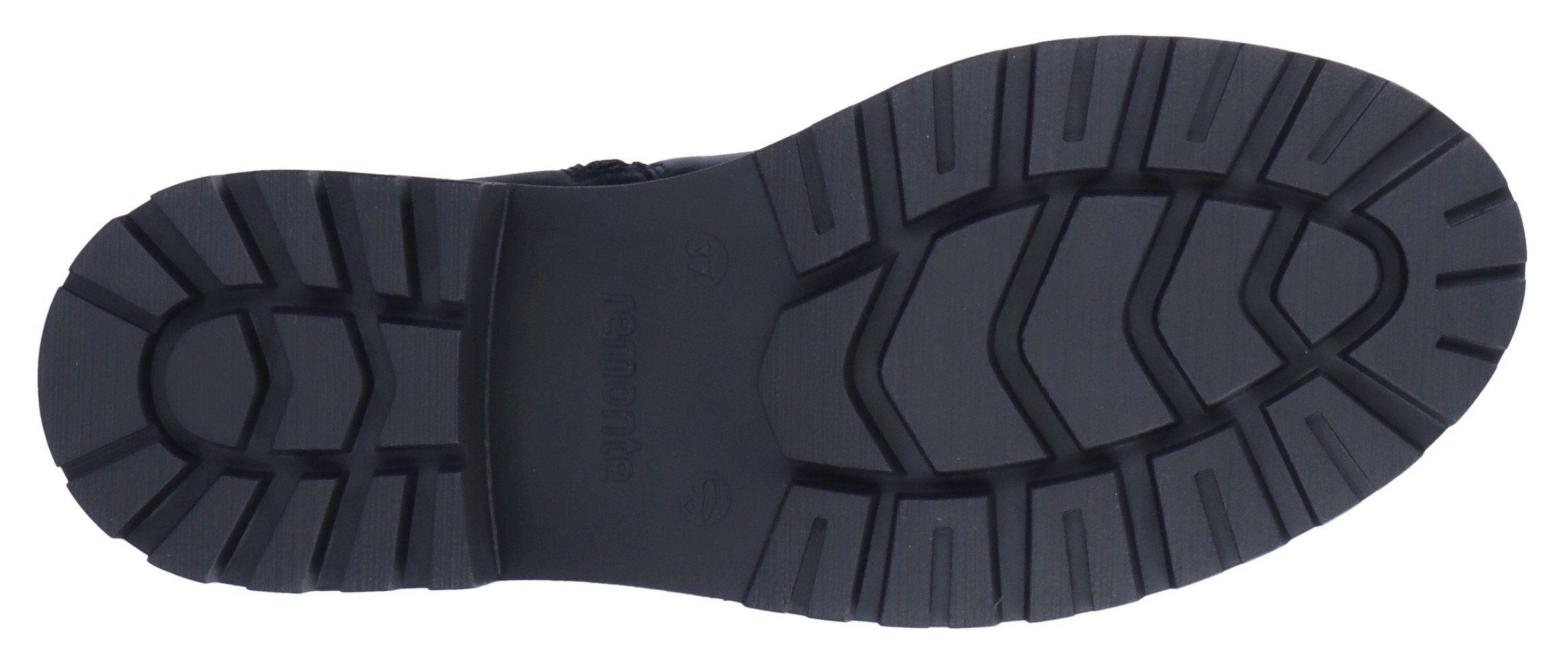 Remonte Stiefel, Blockabsatz, Businesschuh, Langschaftstiefel Innenreißverschluss