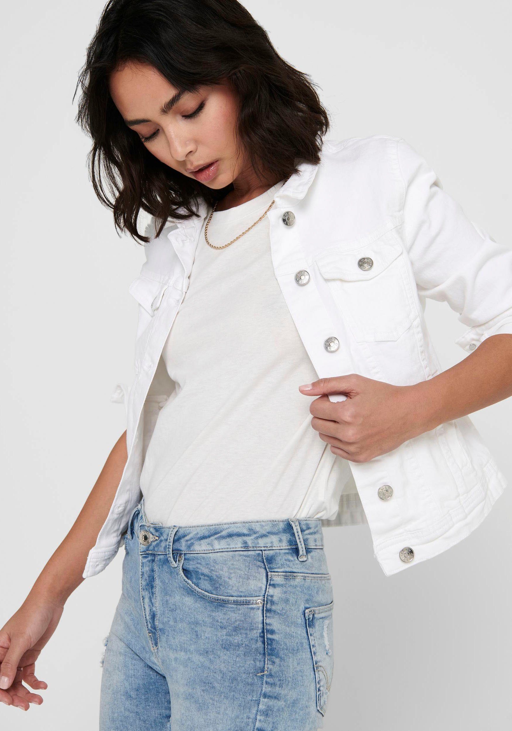ONLY Jeansjacke ONLTIA DNM JACKET COL günstig online kaufen