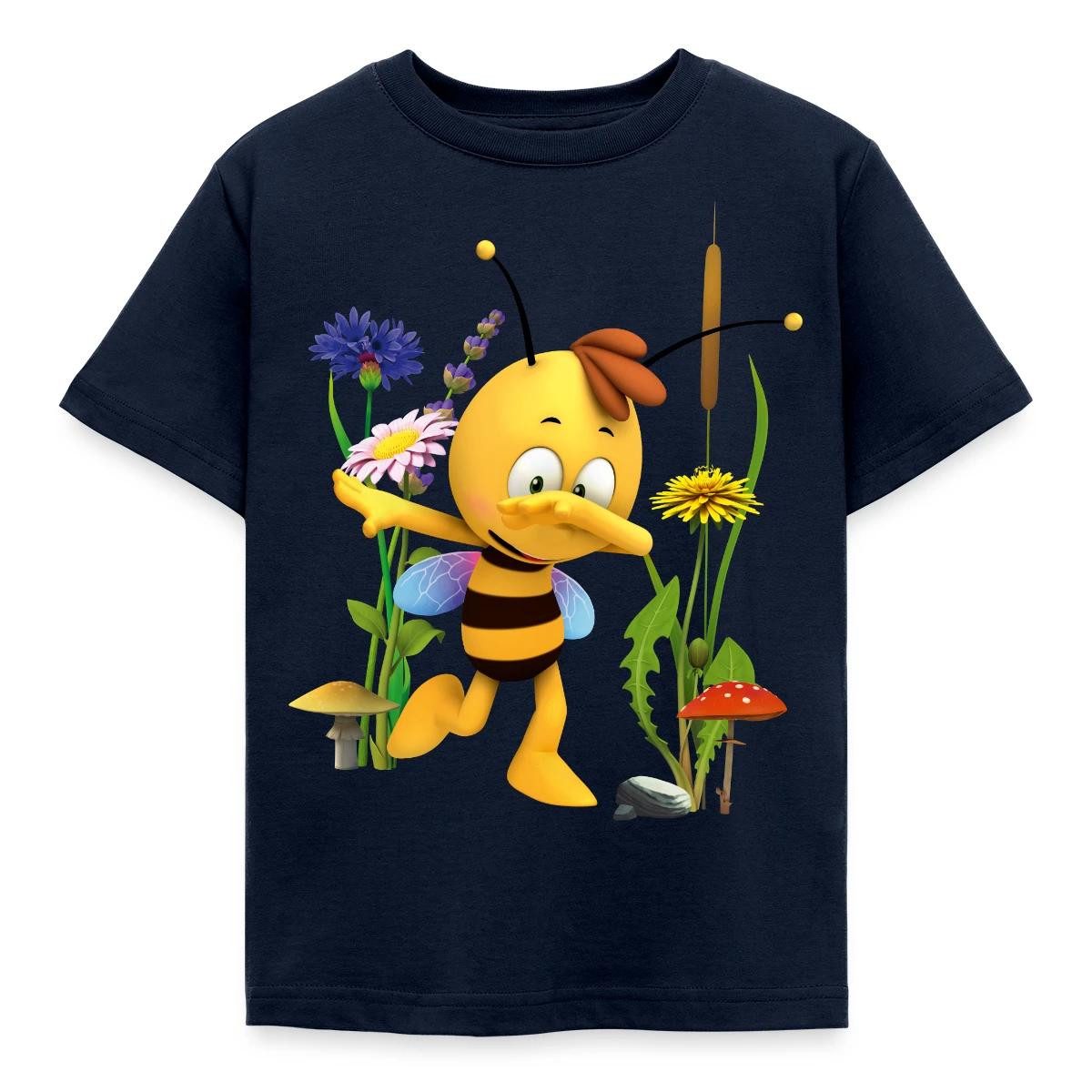 Spreadshirt T-Shirt Biene Maja Willi Dabbing Kinder T-Shirt (1-tlg)