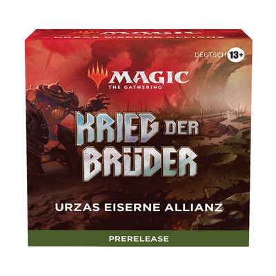 Magic the Gathering Sammelkarte Krieg der Brüder Pack - Urzas eiserne Allianz Deutsch