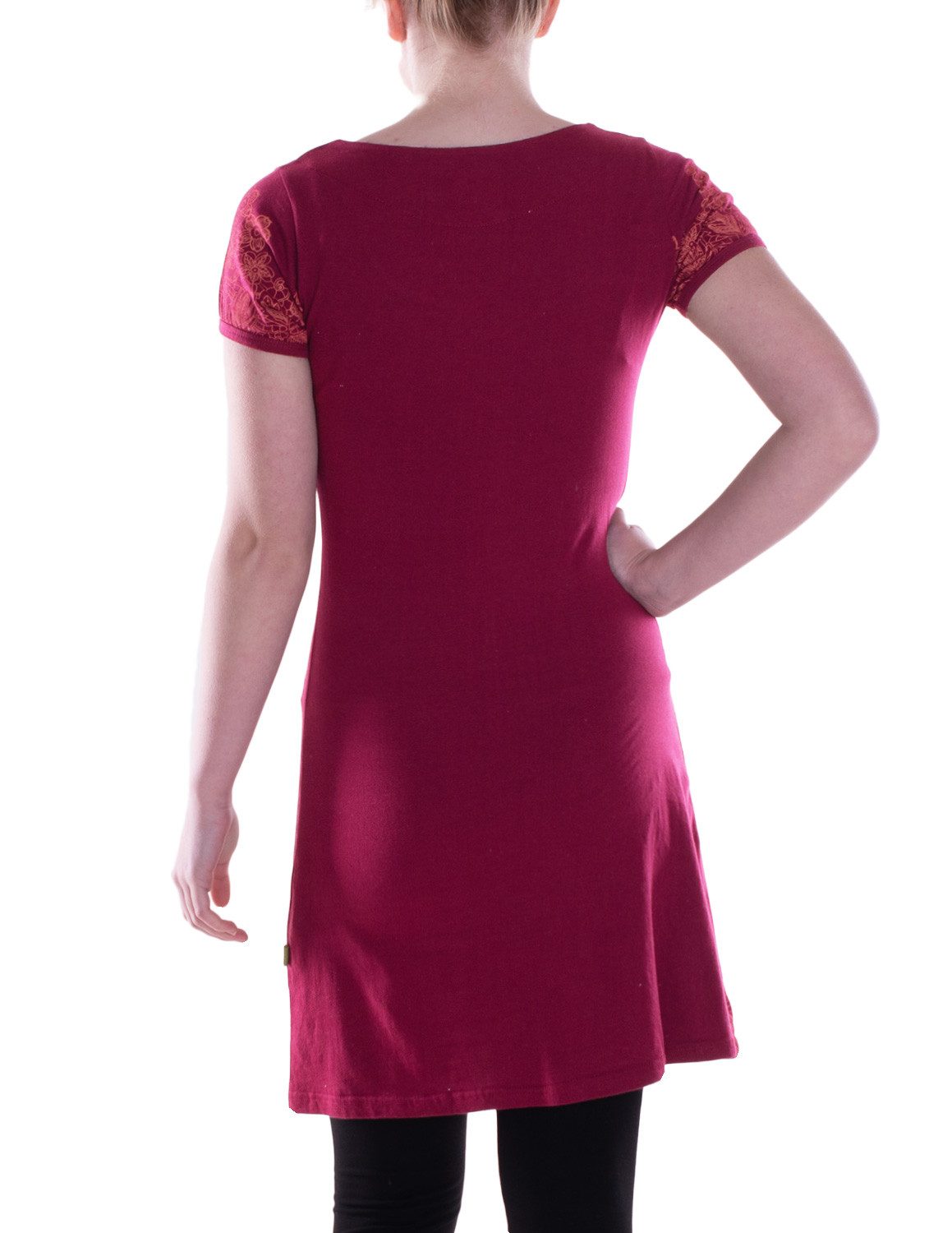 Vishes Sommerkleid Damen A-Linie Kleid Baumwolle günstig online kaufen