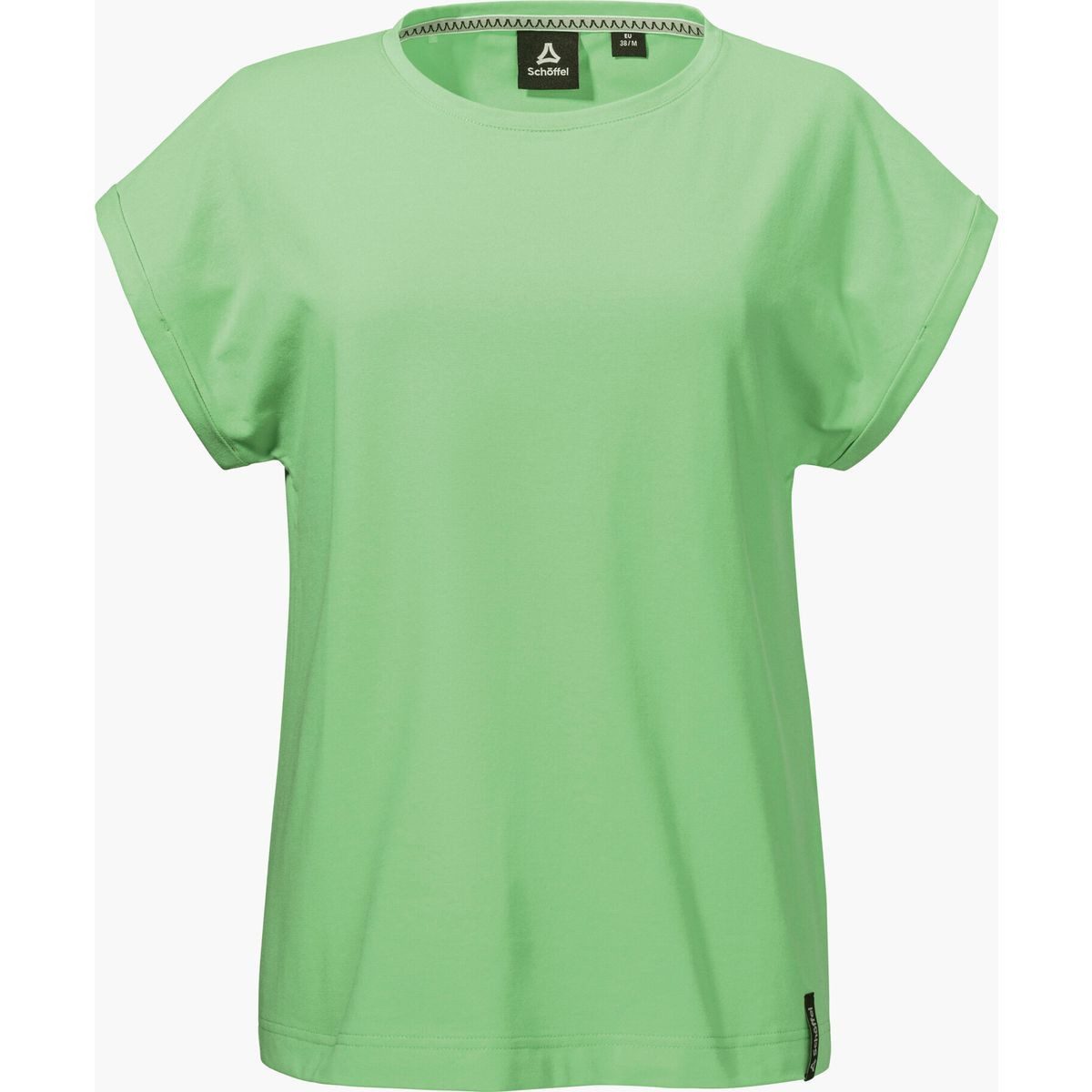 Schöffel Kurzarmshirt T-Shirt Style Serenio WMN Luftiges Damen-T-Shirt mit 4-Wege-Stretch, femininen Details und