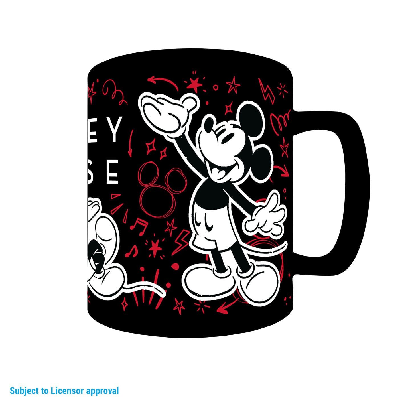 Pyramid International Tasse Disney Fuzzy Tasse Mickey & Minnie, 1-tlg., Qualitativ hochwertige Tasse