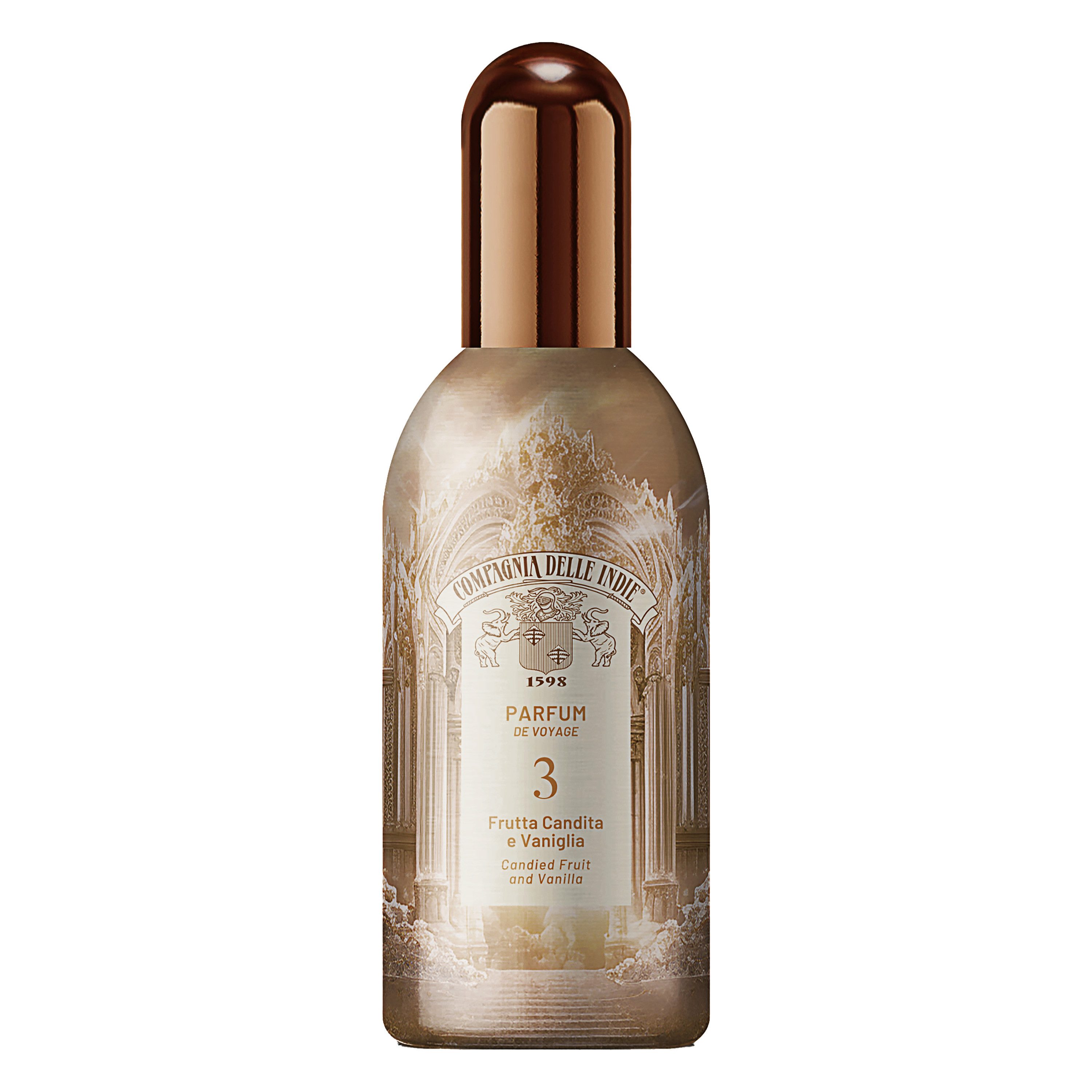 Compagnia delle Indie Eau de Parfum Parfum de Voyage 3 Kandierte Früchte & Vanille, 100 ml