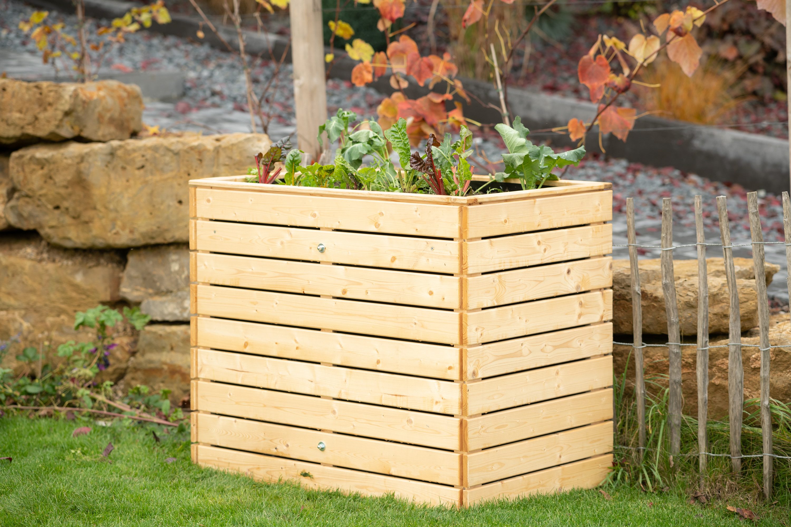 WESTMANN Hochbeet WM11070, 690 l, BxTxH: 110x70x90 cm