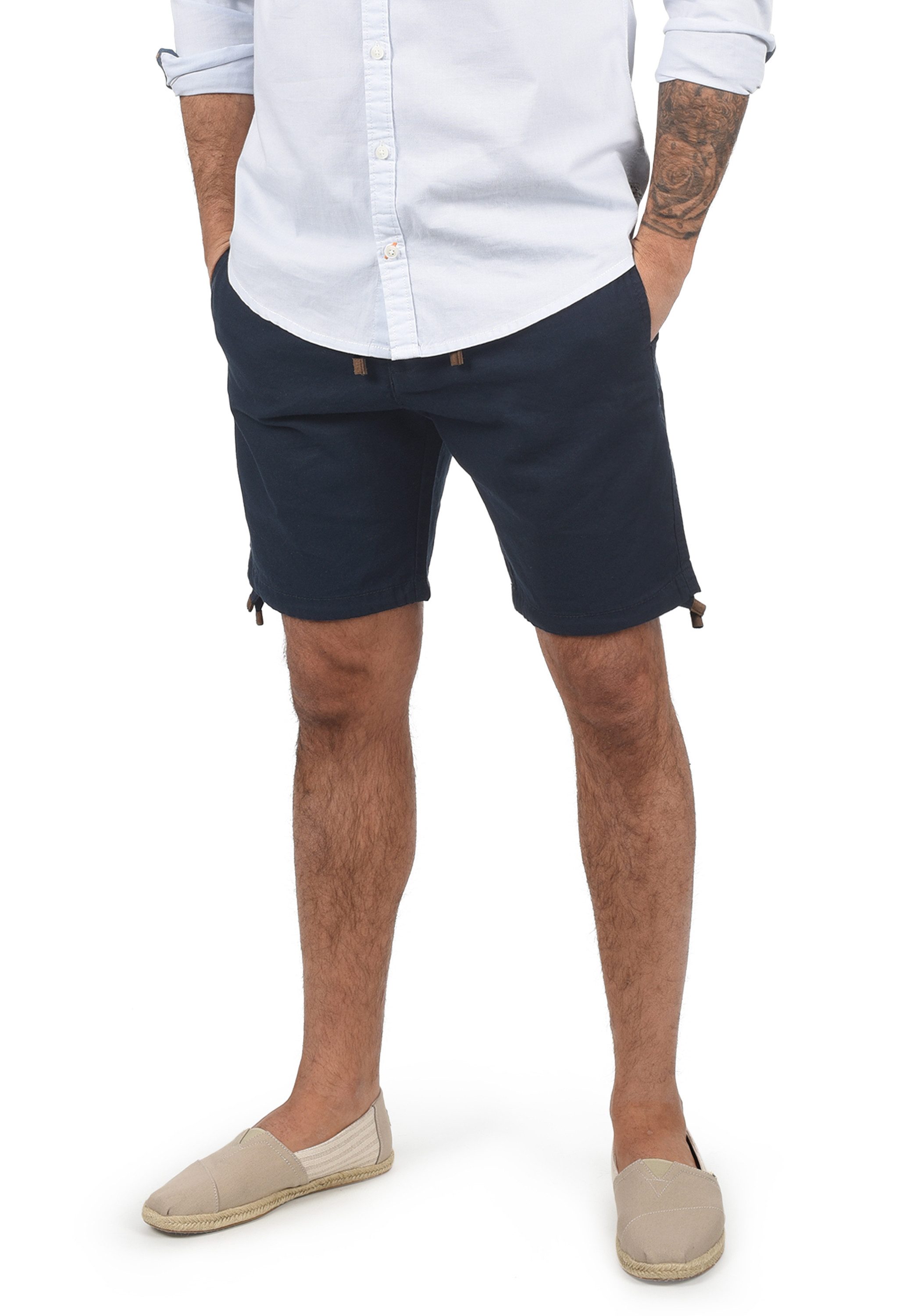 Indicode Leinenhose IDMoses Kurze Hose aus Leinenqualität günstig online kaufen
