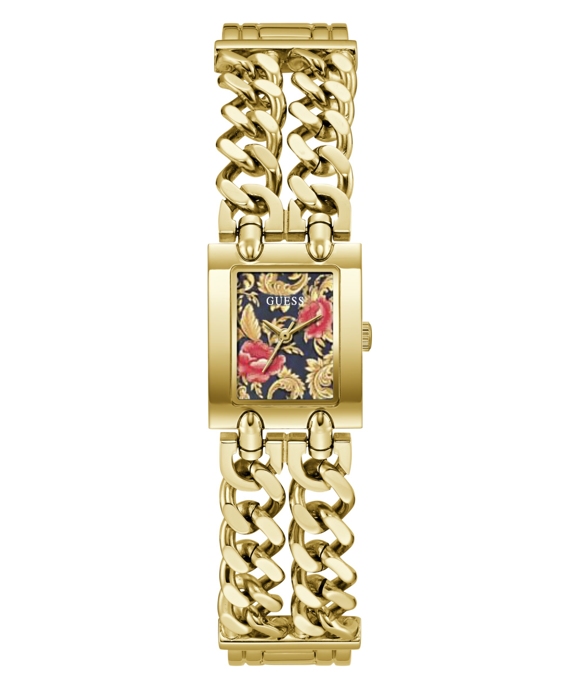 Guess Quarzuhr MICRO MOD GW1112L7, Armbanduhr, Damenuhr, Edelstahlarmband, analog