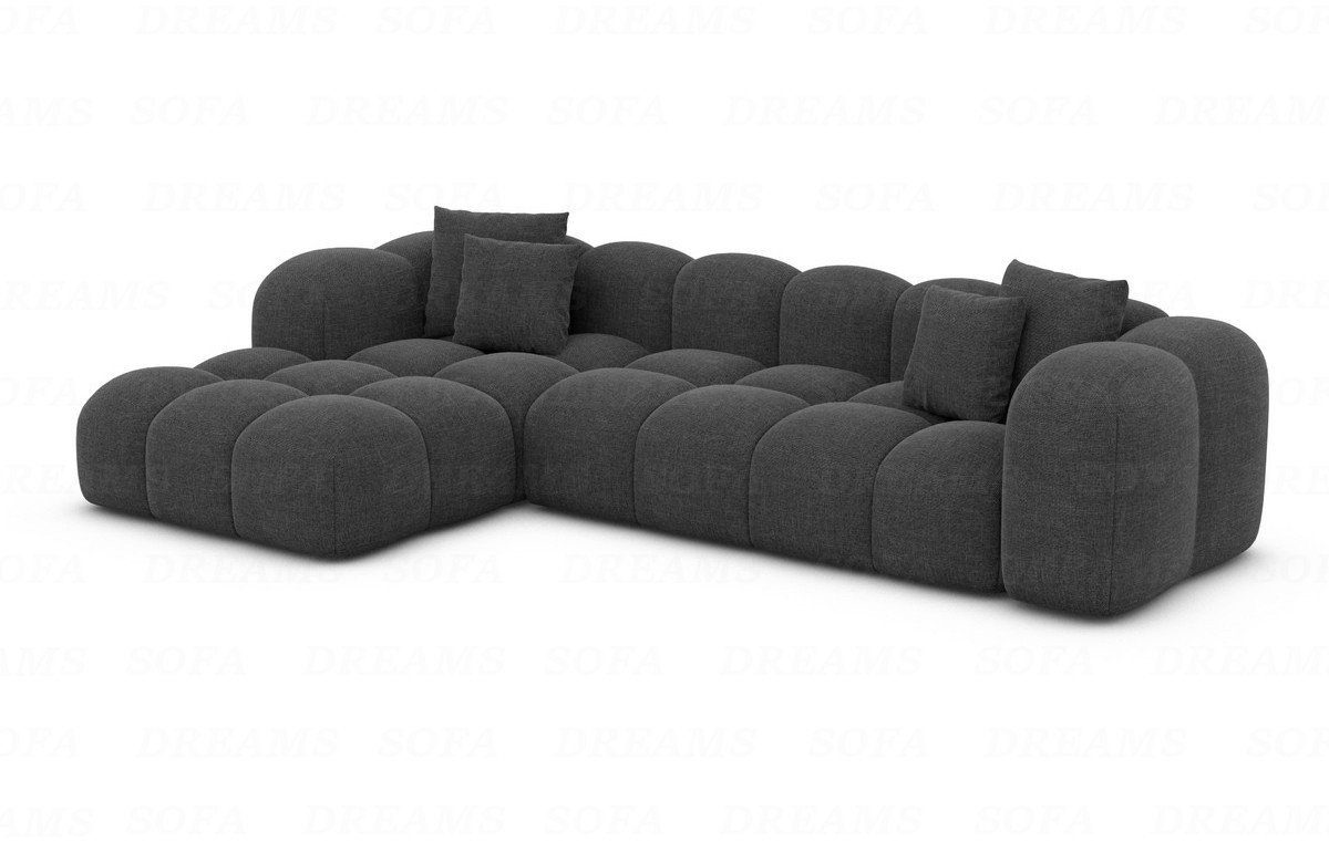 Sofa Dreams Ecksofa Stoffsofa Eckcouch Polster Eck Sofa Formentera L Form k günstig online kaufen