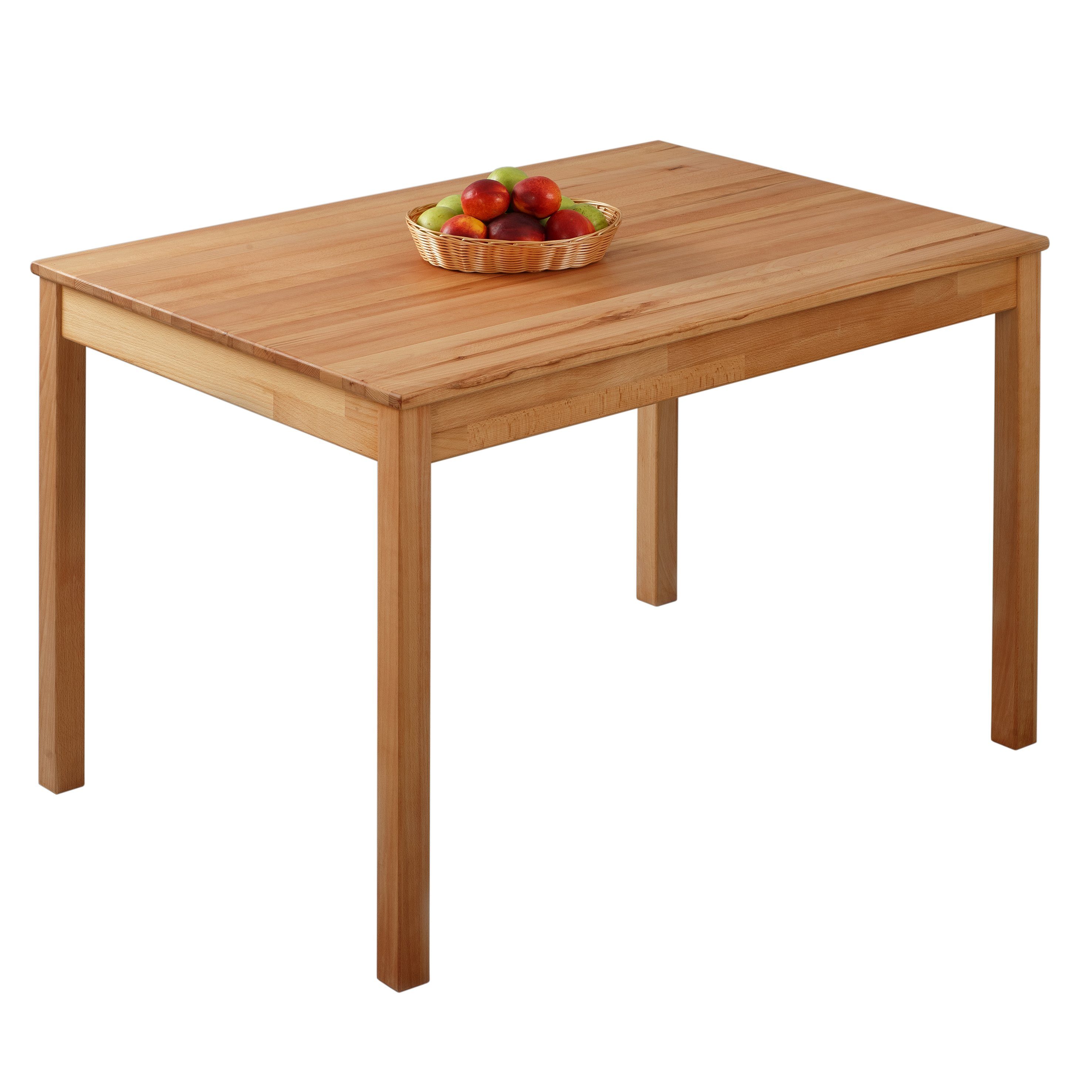 Krok Wood Esstisch Tomas aus Massivholz in Buche günstig online kaufen