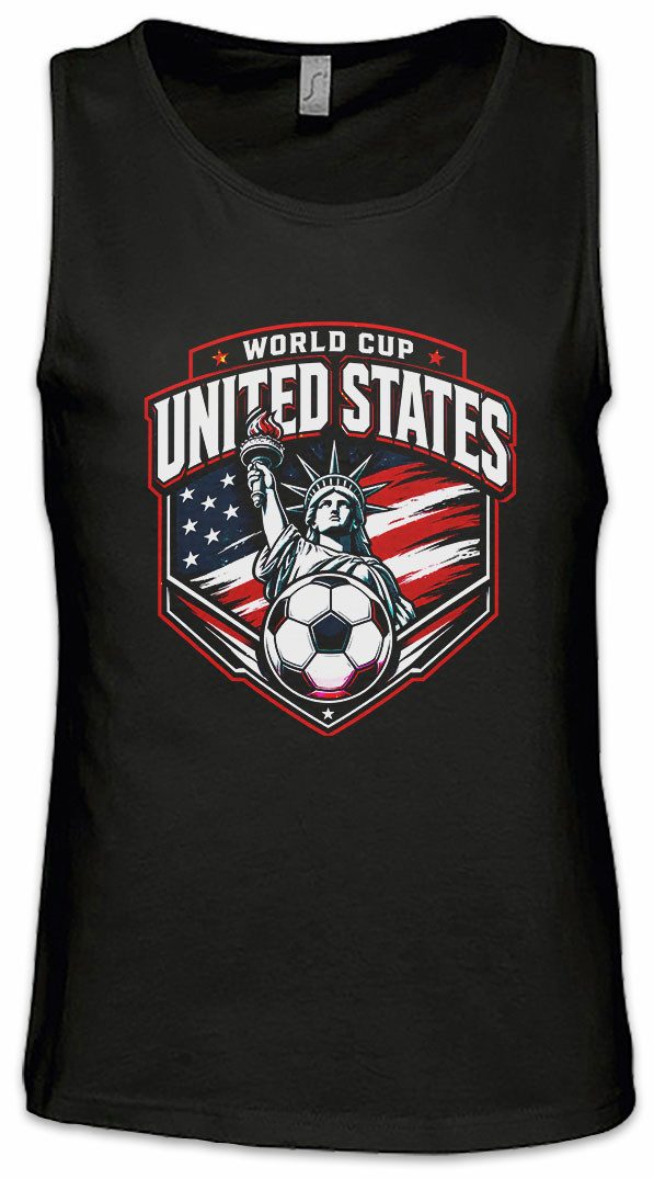 Urban Backwoods Tanktop Team USA 2 Ärmelloses T-Shirt America Stars Stripes Amerika Fußball WM Soccer Football Turnier 2026