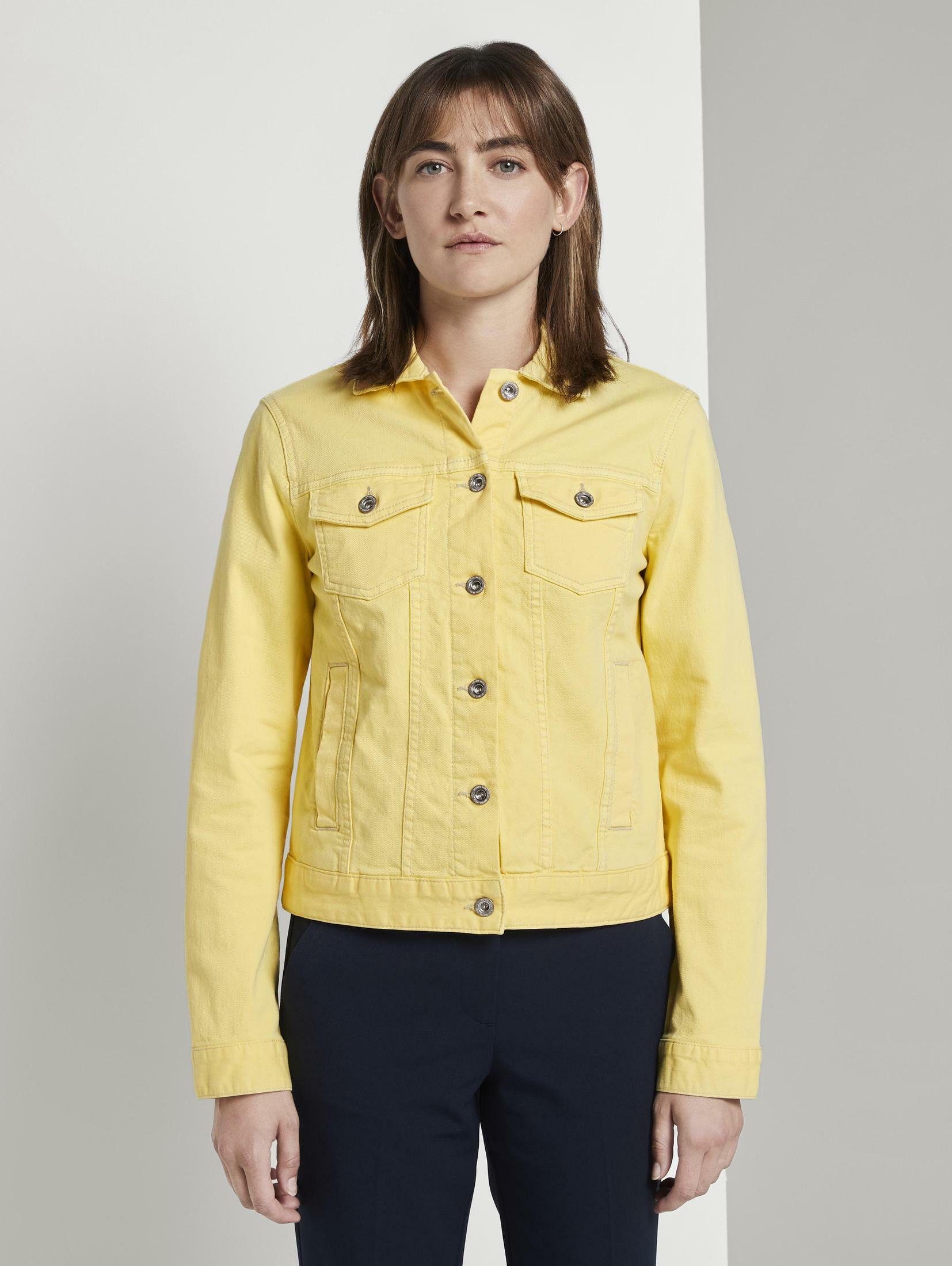 Damenmode 46 Jeansjacke Damenjacke Jacke Sommerjacke Baumwolle ecru