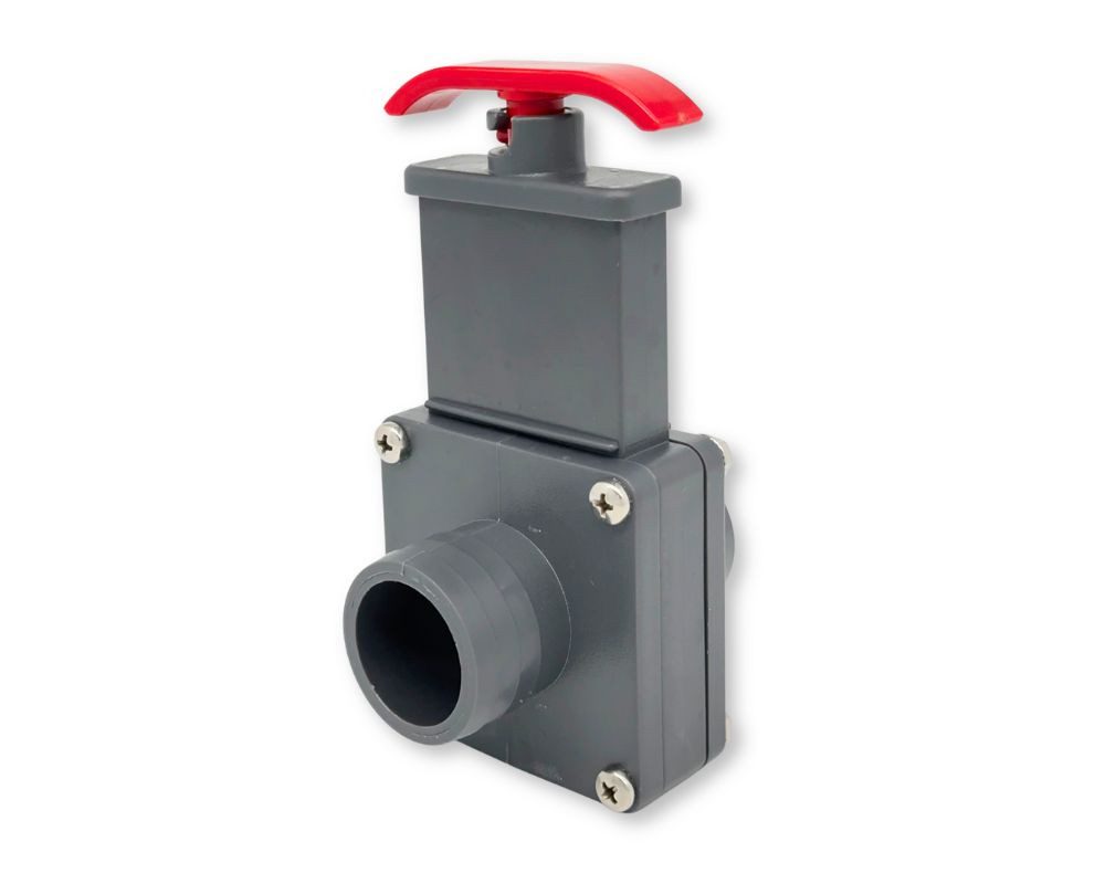 Trendpool Pool-Solarabsorber PVC Absperrschieber 38 x 38 mm
