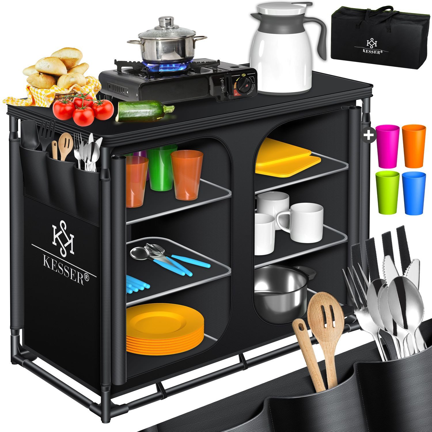KESSER Campingschrank Campingschrank, Campingküche mit Aluminiumgestell günstig online kaufen