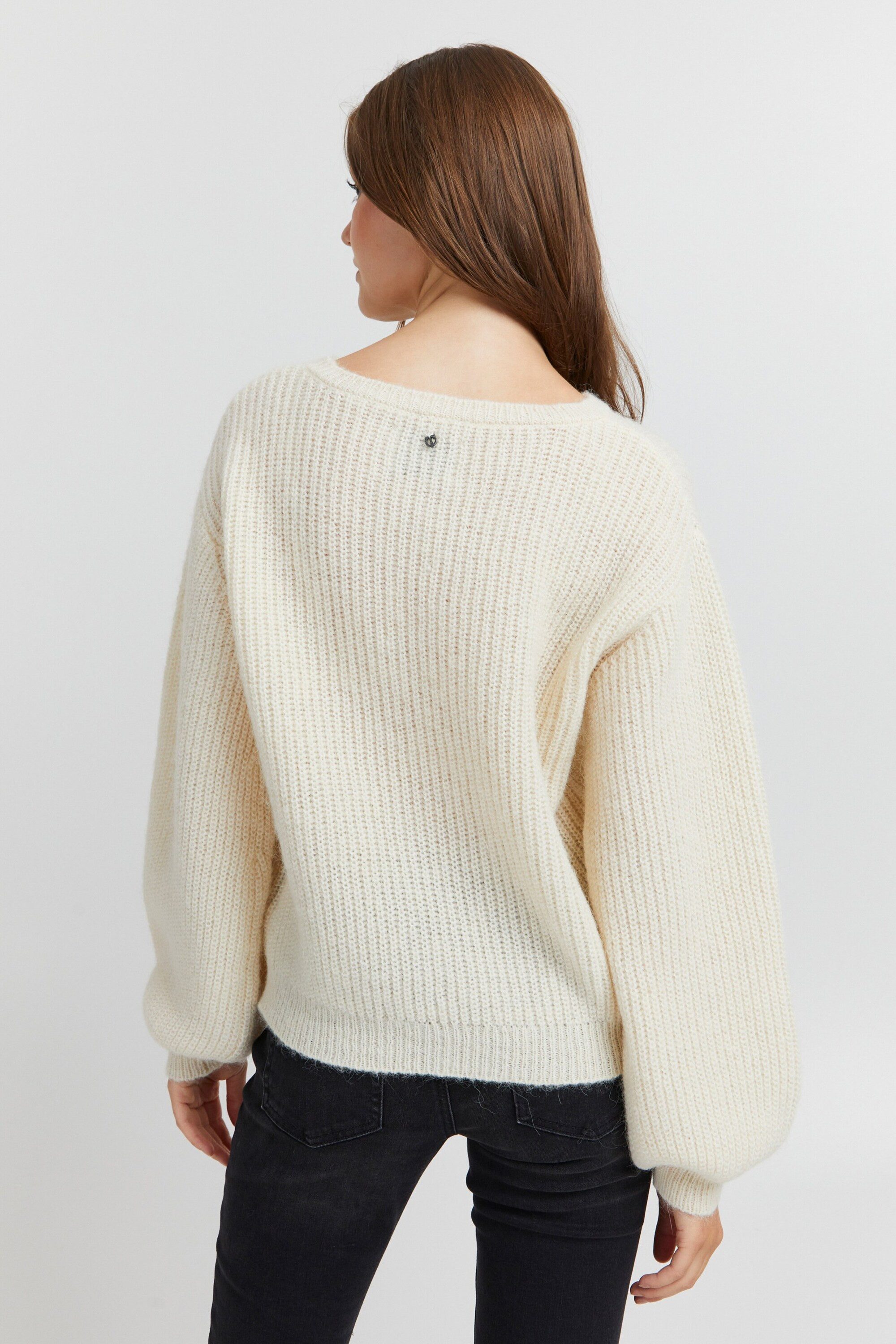 Pulz Jeans Rundhalspullover IRIS (1-tlg) Plain/ohne Details
