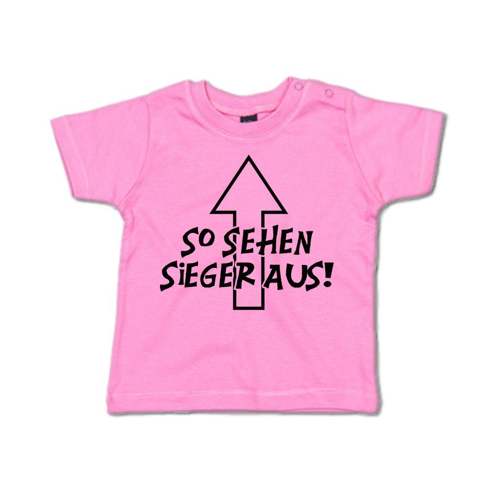 G-graphics T-Shirt So sehen Sieger aus! mit Spruch / Sprüche / Print / Aufdruck, Baby T-Shirt