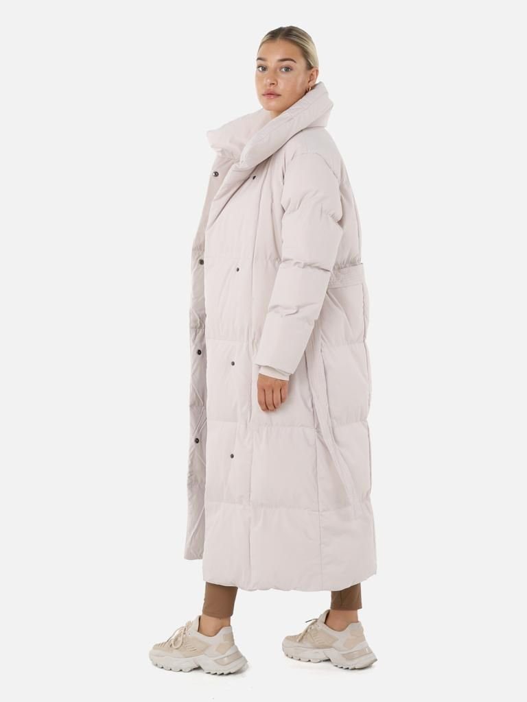 Copperose Winterjacke Oversize Winterparka Steppmantel Parka mit Gürtel Tai günstig online kaufen
