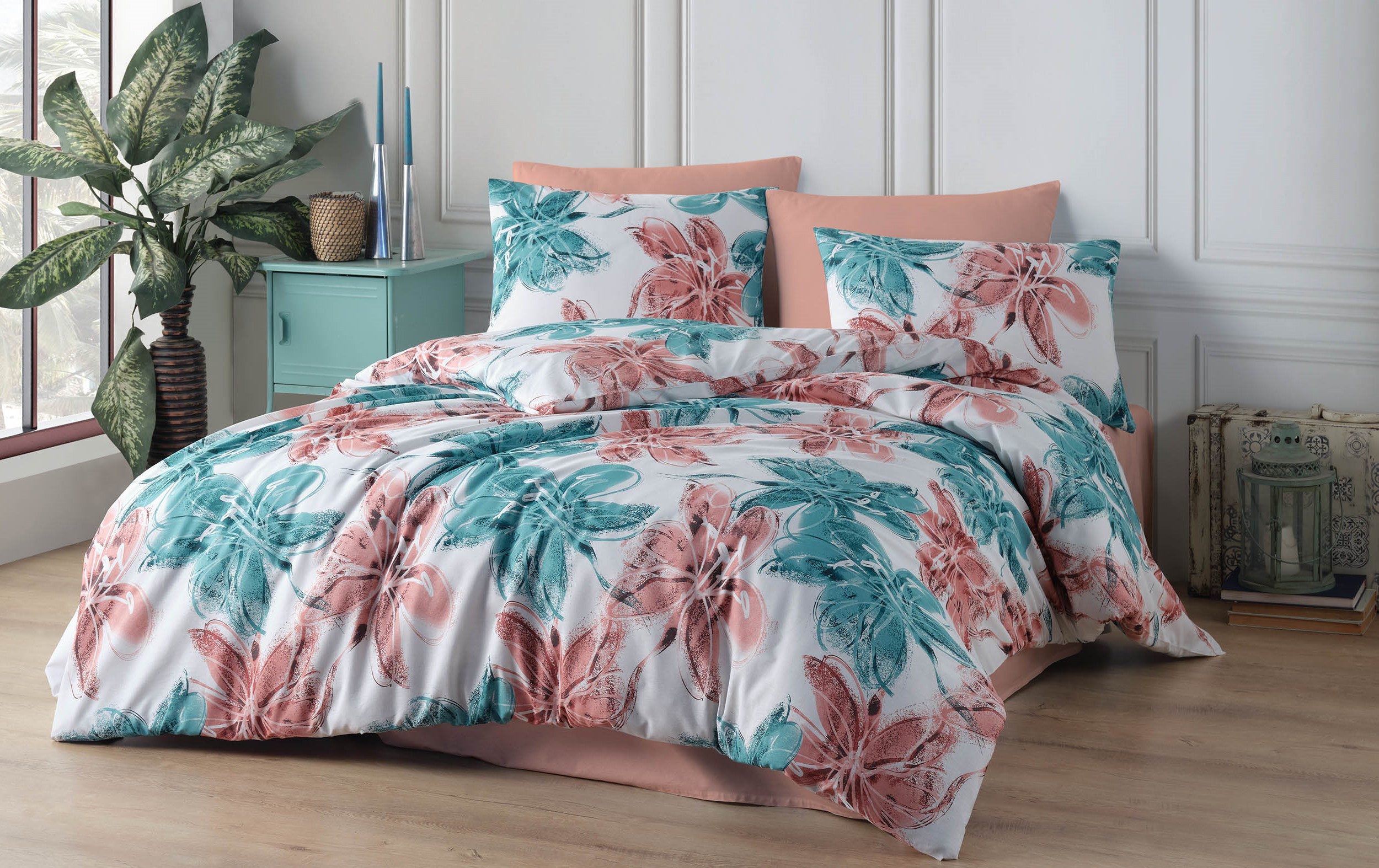 Buymax Bettwäsche Bettbezug-Set Trendy, atmungsaktiv, pflegeleicht, Renforc günstig online kaufen