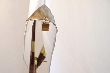 Kai Wiechmann Sonnenschirm Runder Balkonschirm 300 cm als hochwertiger Schattenspender, Gartenschirm aus Holz mit Windauslass & UPF 50+