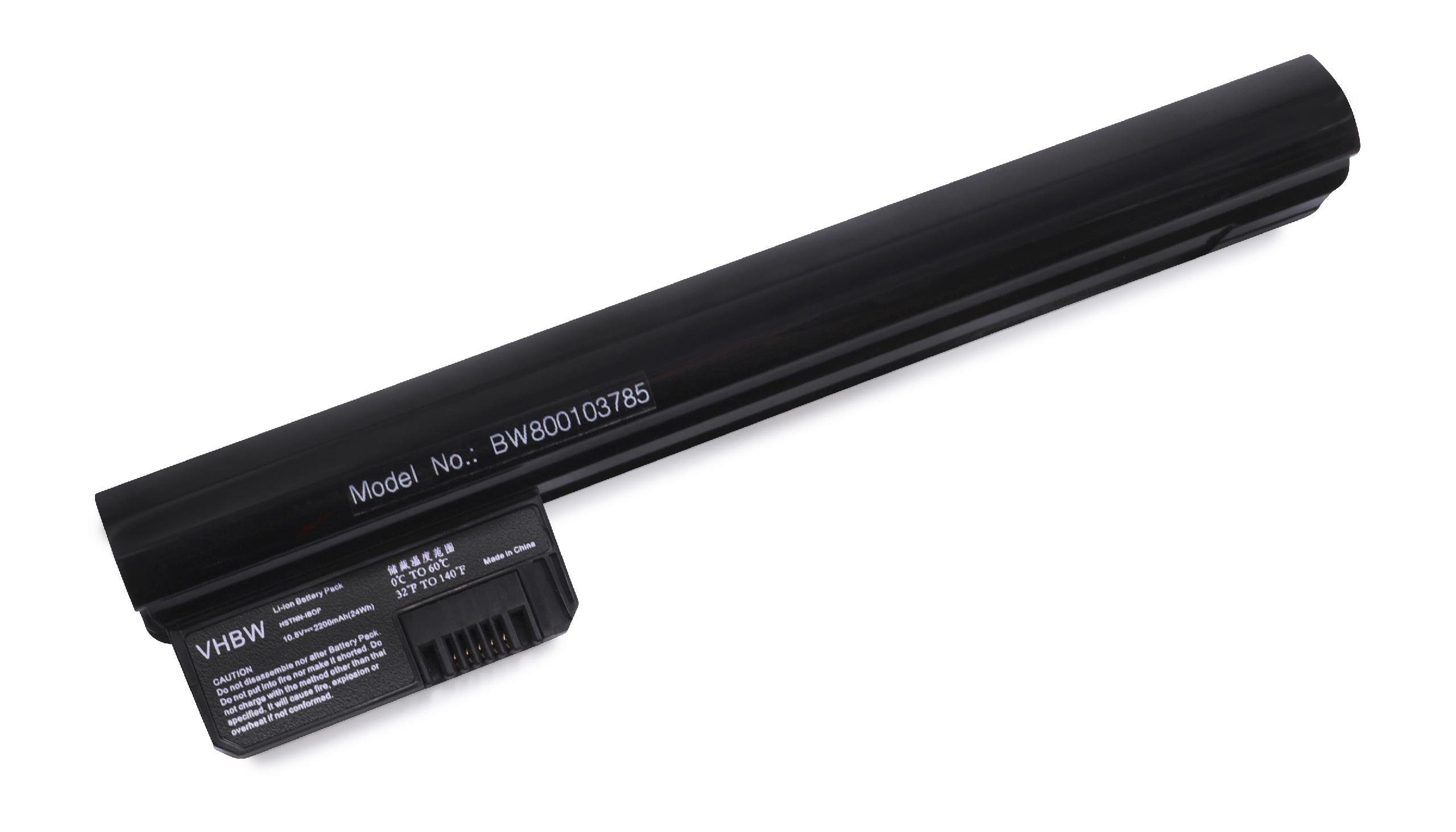 210-1021EO, / CompaQ 210-1022EK vhbw HP mAh Netbook Li-Ion) Mini 210-1021SS, (2200mAh, passend 210-1022EG, 210-1021EK, 2200 für 10,8V, Notebook / mit Laptop-Akku Kompatibel