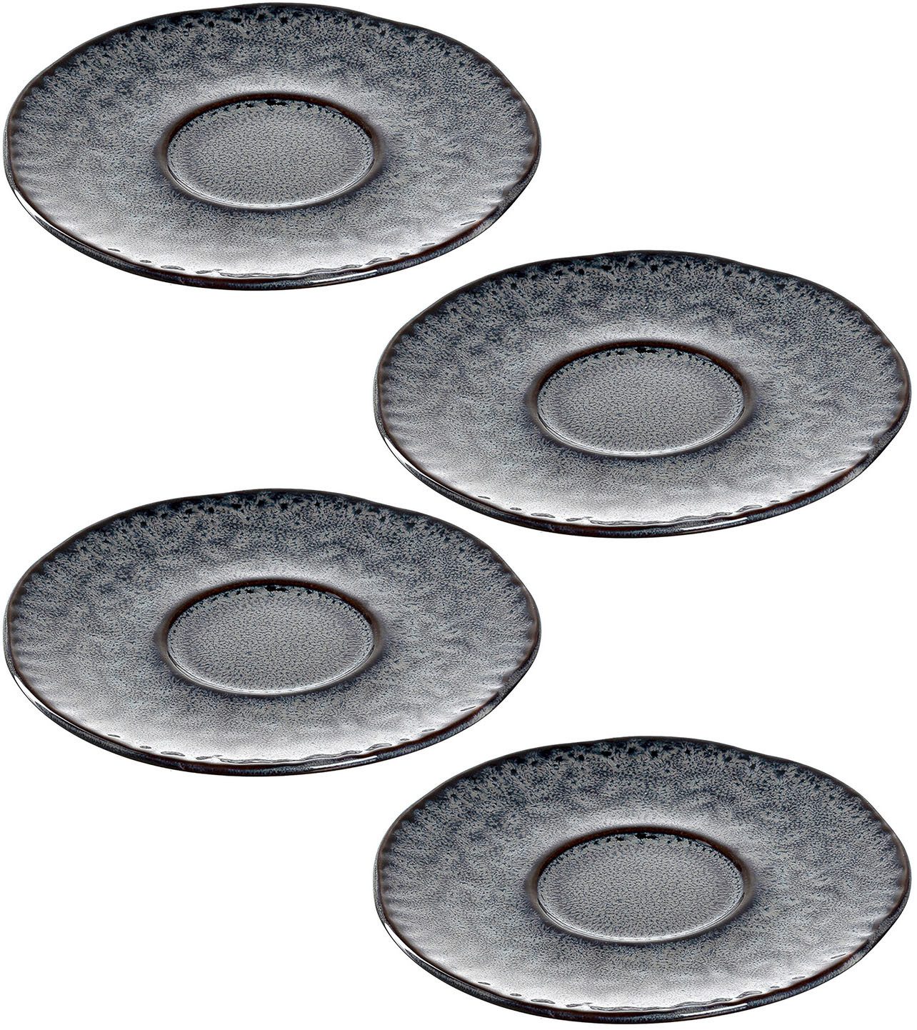 LEONARDO Untertasse Matera, (4 St), Keramik, Ø 11 cm