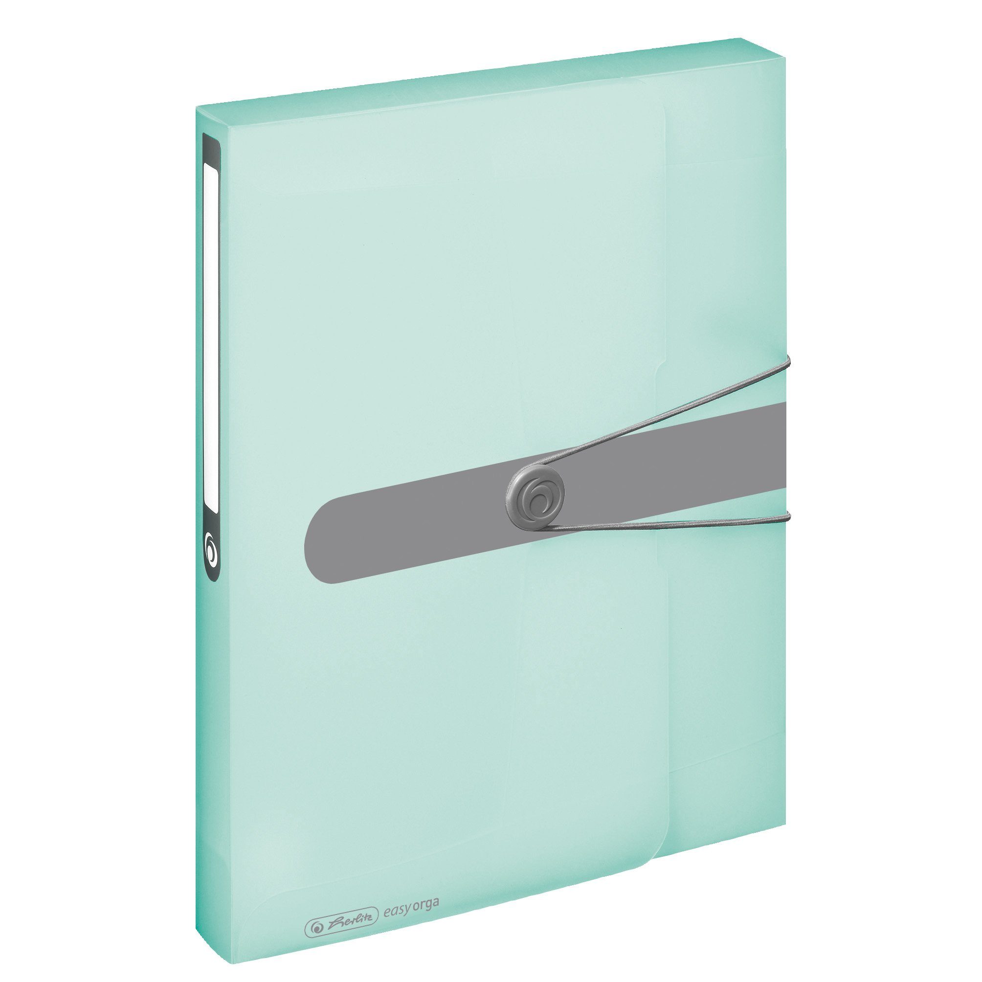 Herlitz Organisationsmappe Herlitz Sammelbox / Heftbox / DIN A4 / Farbe: transparent minze