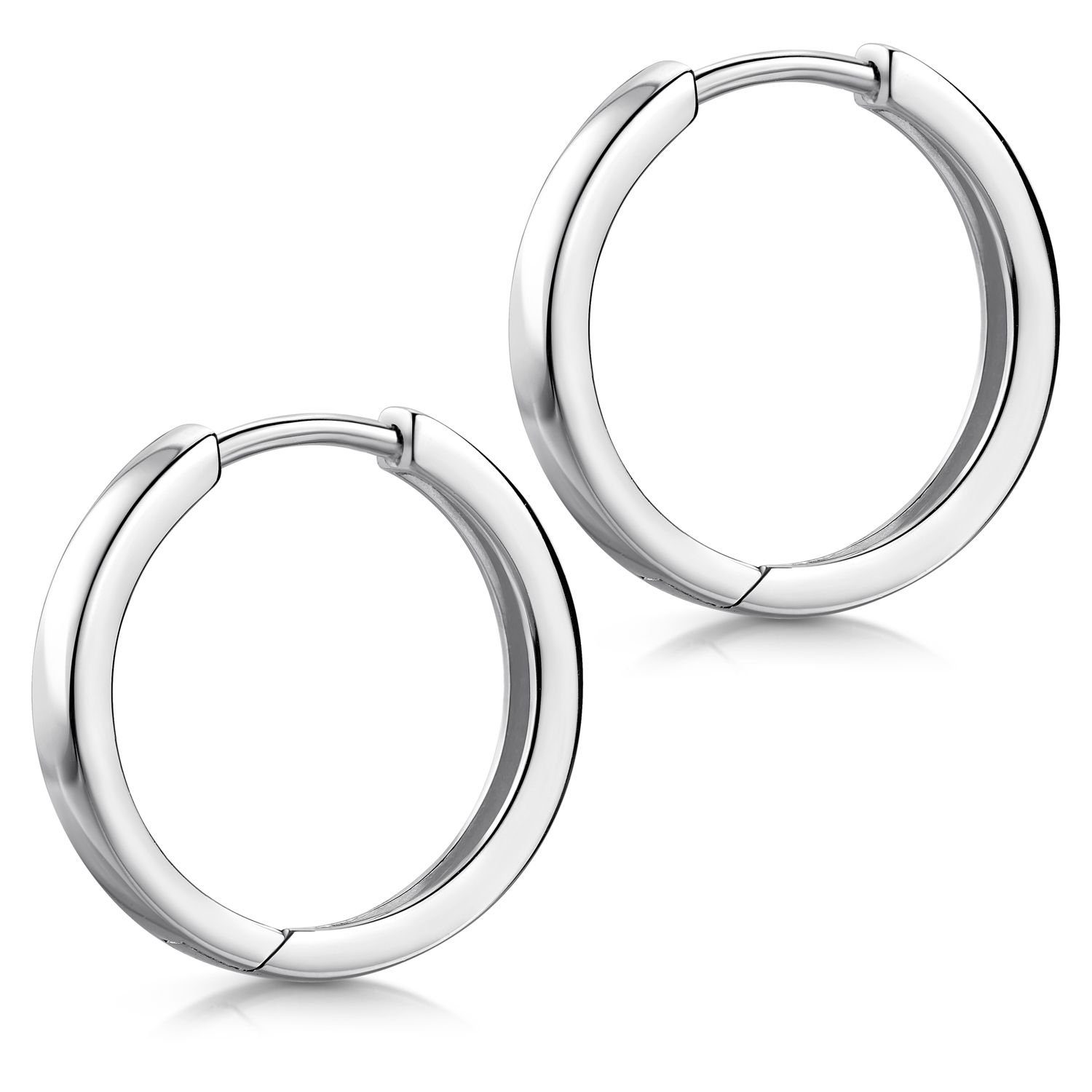 Materia Paar Creolen »Damen Herren Silber Ø15mm SO-425«, 925 Sterling Silber  online kaufen | OTTO