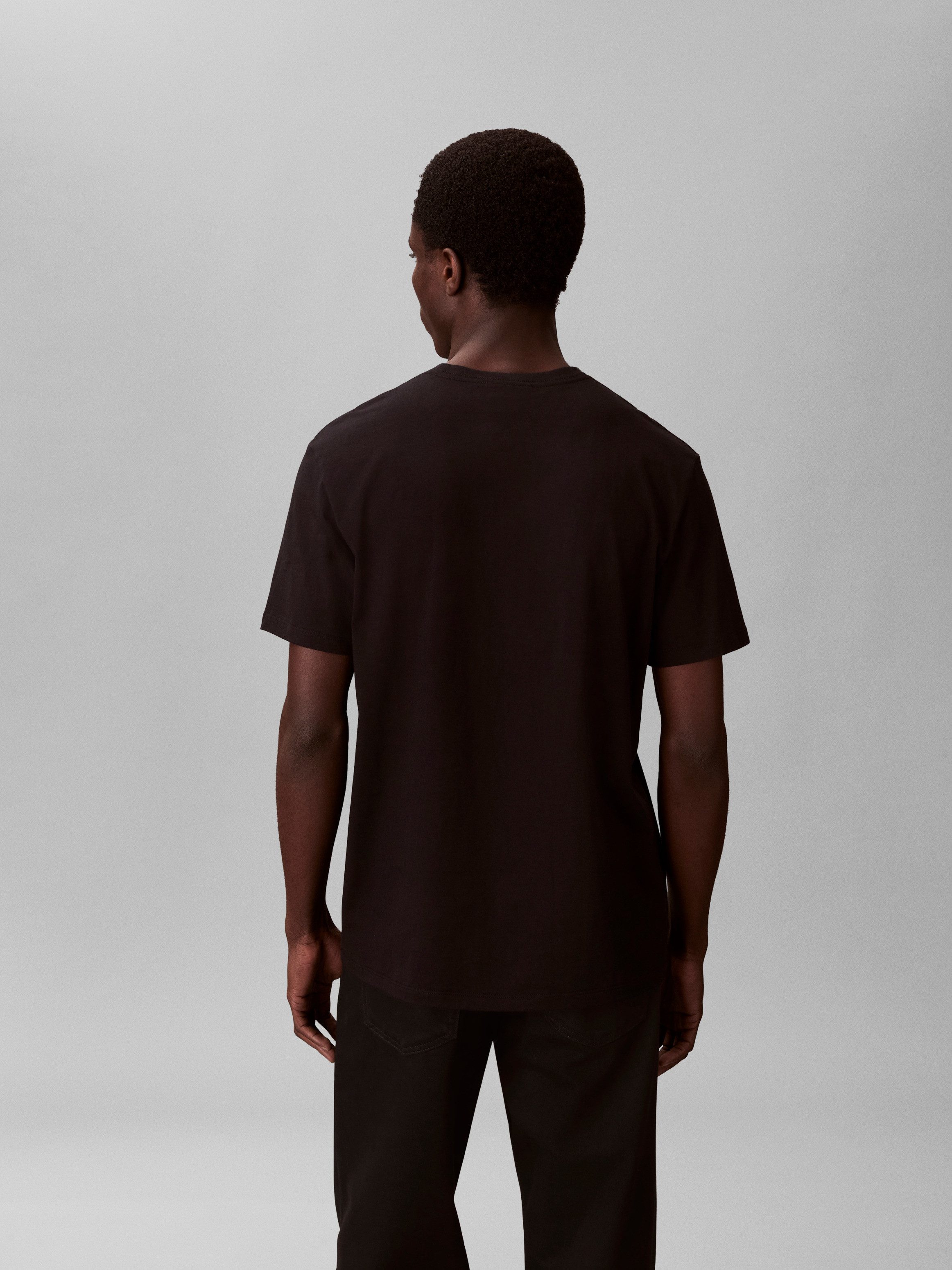 Calvin Klein Jeans T-Shirt CLASSIC MICRO MONOLOGO 2PK (Set, 2-tlg) Regular fit mit Rundhalsausschnitt