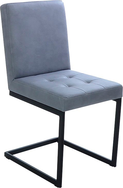 K+W (1 Vierkantrohr Freischwinger & Freischwingergestell schwarz, Komfort aus hoher Wohnen St), Sitzkomfort