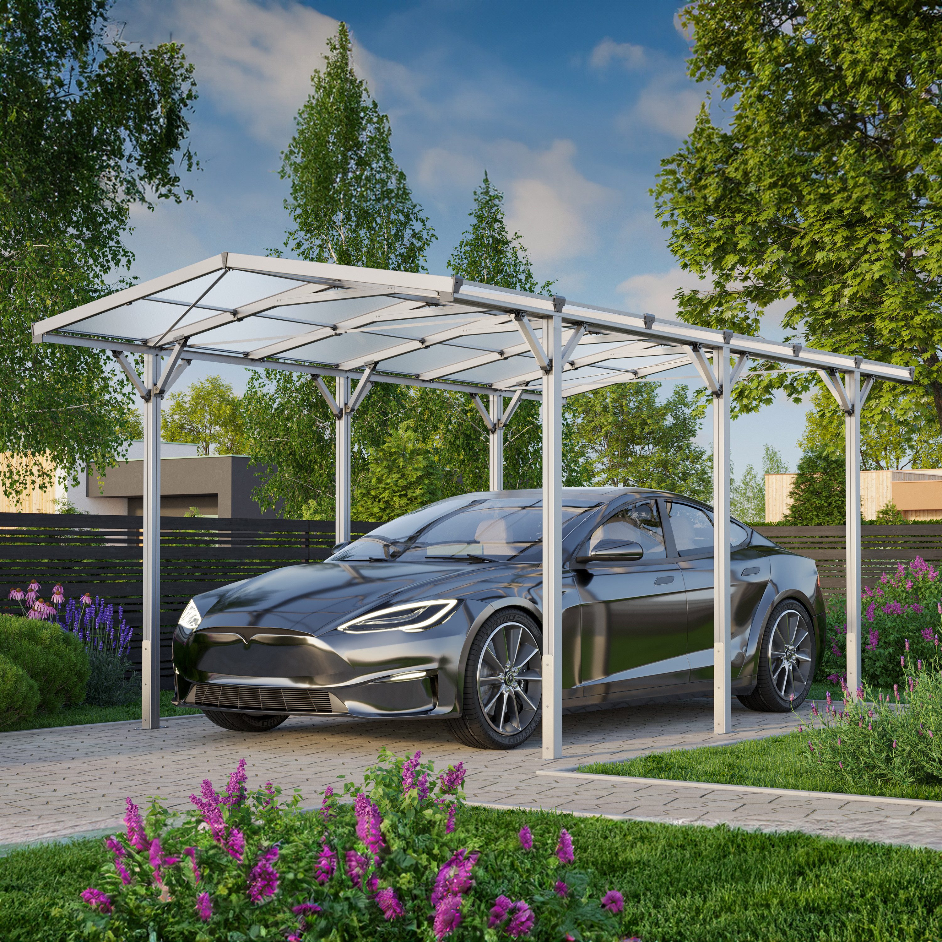 GFP Einzelcarport, BxT: 285x505 cm günstig online kaufen