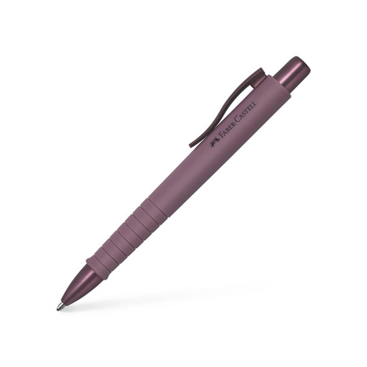 Faber-Castell Kugelschreiber Faber-Castell Kugelschreiber Poly Ball XB Bordeaux - Ergonomisch & Dok