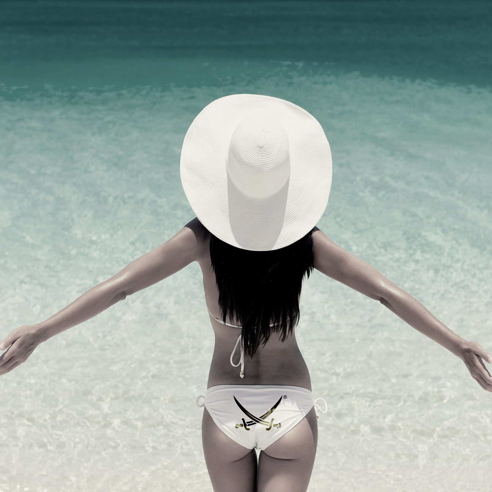 Sansibar Sylt Bild Acrylglasbild SANSIBAR Living BHT 100x100x5 cm Glasbild