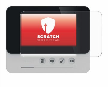 upscreen Schutzfolie für Philips WelcomeEye Compact, Displayschutzfolie, Folie klar Anti-Scratch Anti-Fingerprint