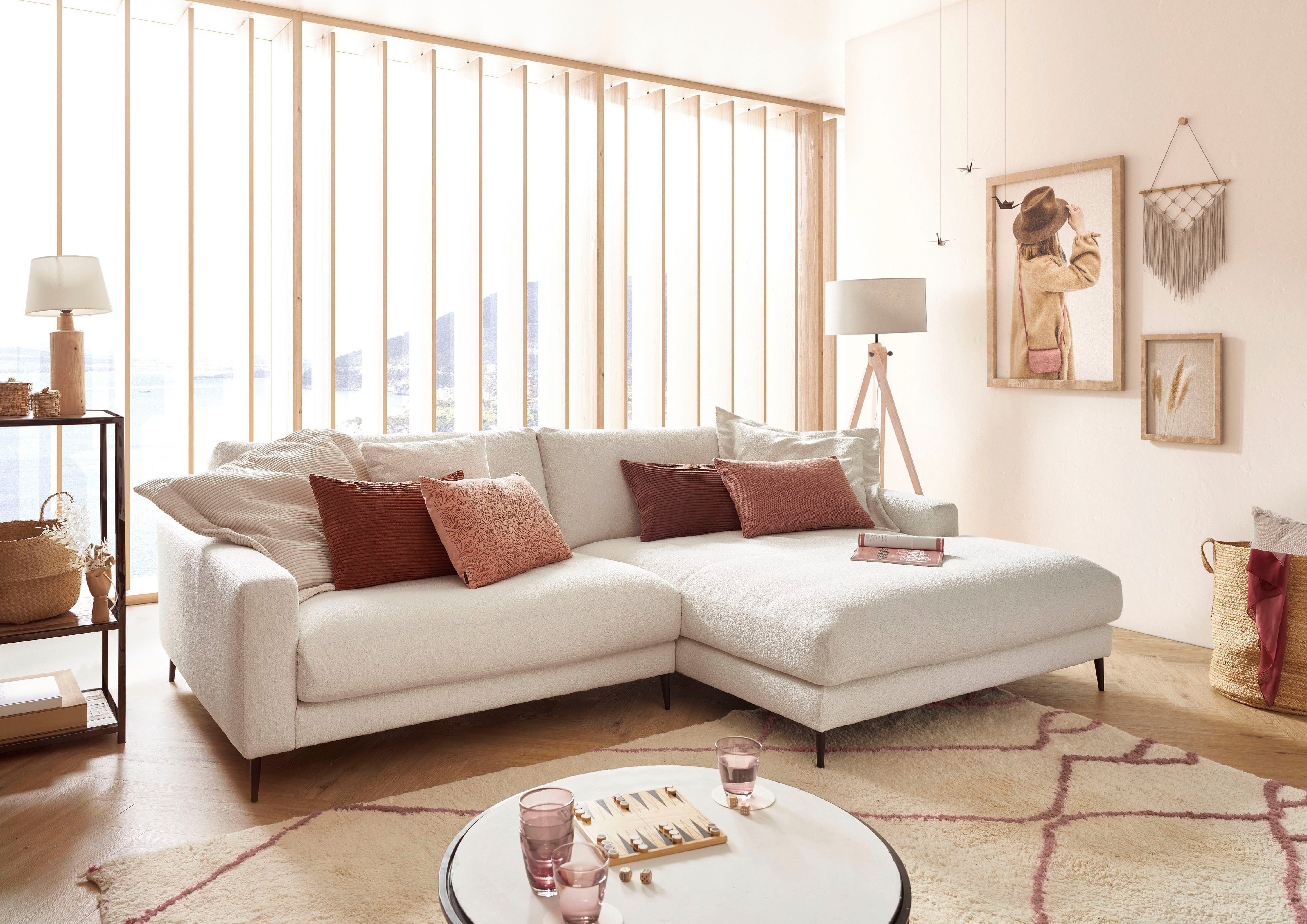 INOSIGN Ecksofa Downtown, B/T/H: 272/190/84 cm günstig online kaufen