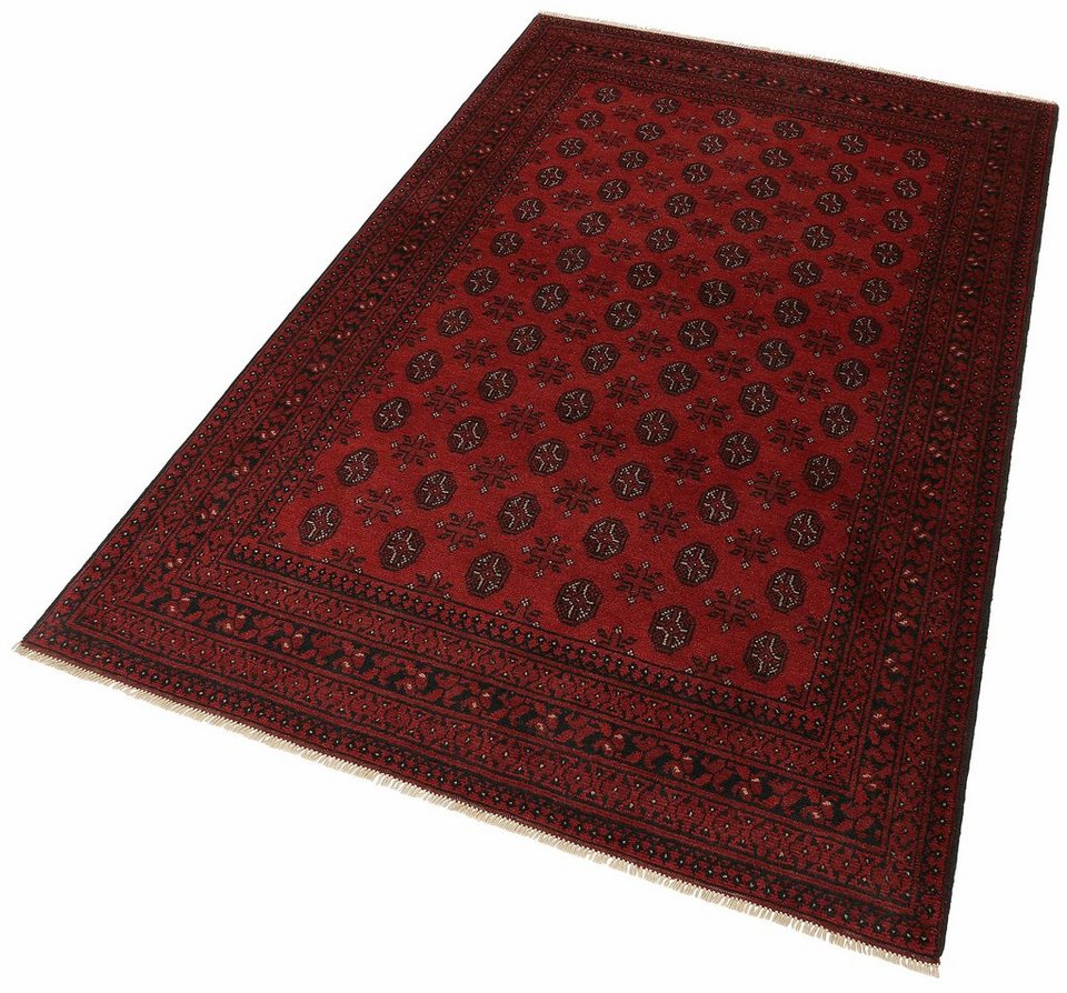 OrientTeppich, Parwis, »Afghan Bouchara«, 90 000 Knoten OrientTeppich, Parwis, »Afghan Bouchara«, 90 000 Knoten