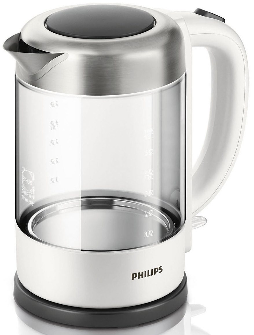Philips Wasserkocher Glas HD9340/00, 1,5 l, 2200 W | OTTO