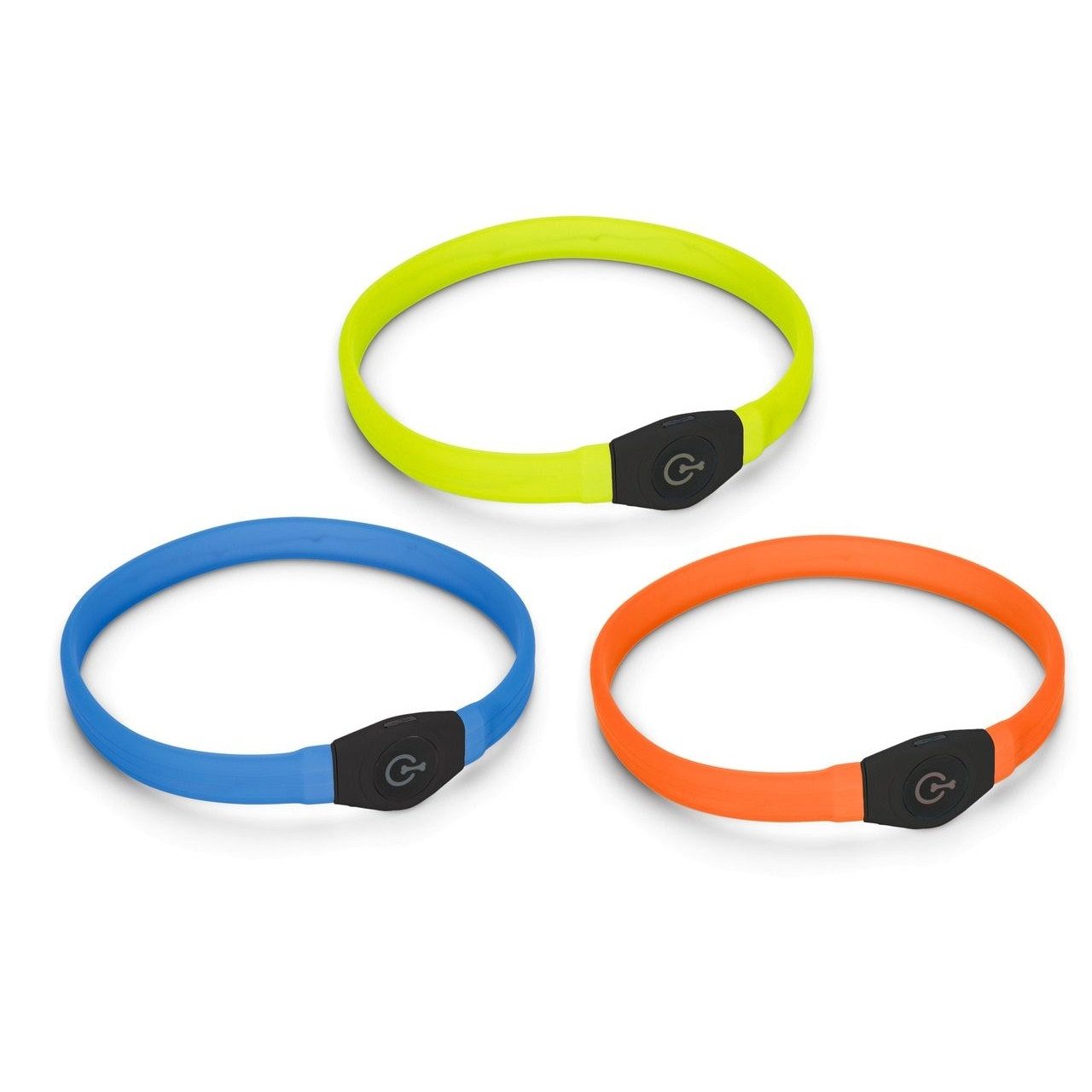Karlie Leuchthalsband Visio Light LED Langhaar, Kunststoff