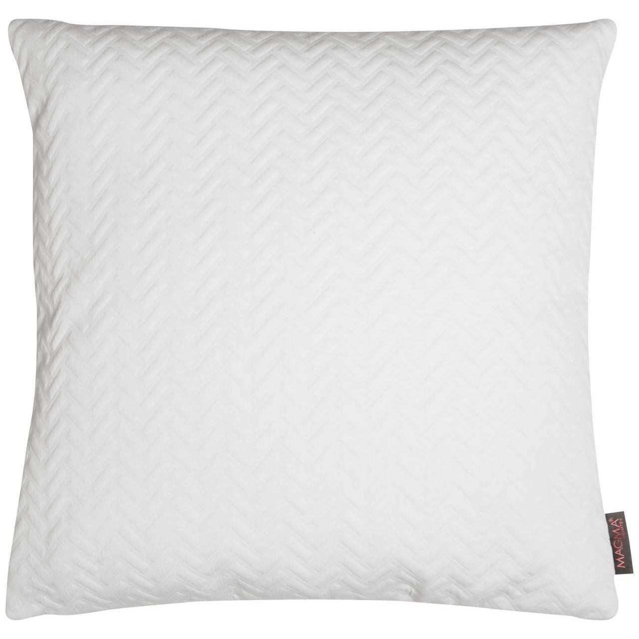 Magma Dekokissen Magma Kissen 50x50 cm Uni Rechteck Vero