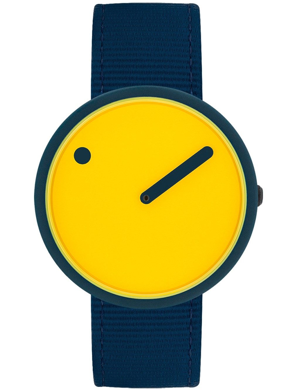 PICTO Quarzuhr Picto R44024-R001 Electric Yellow Unisex 40mm 5ATM Picto R44024-R001 Electric Yellow Unisex 40mm 5ATM