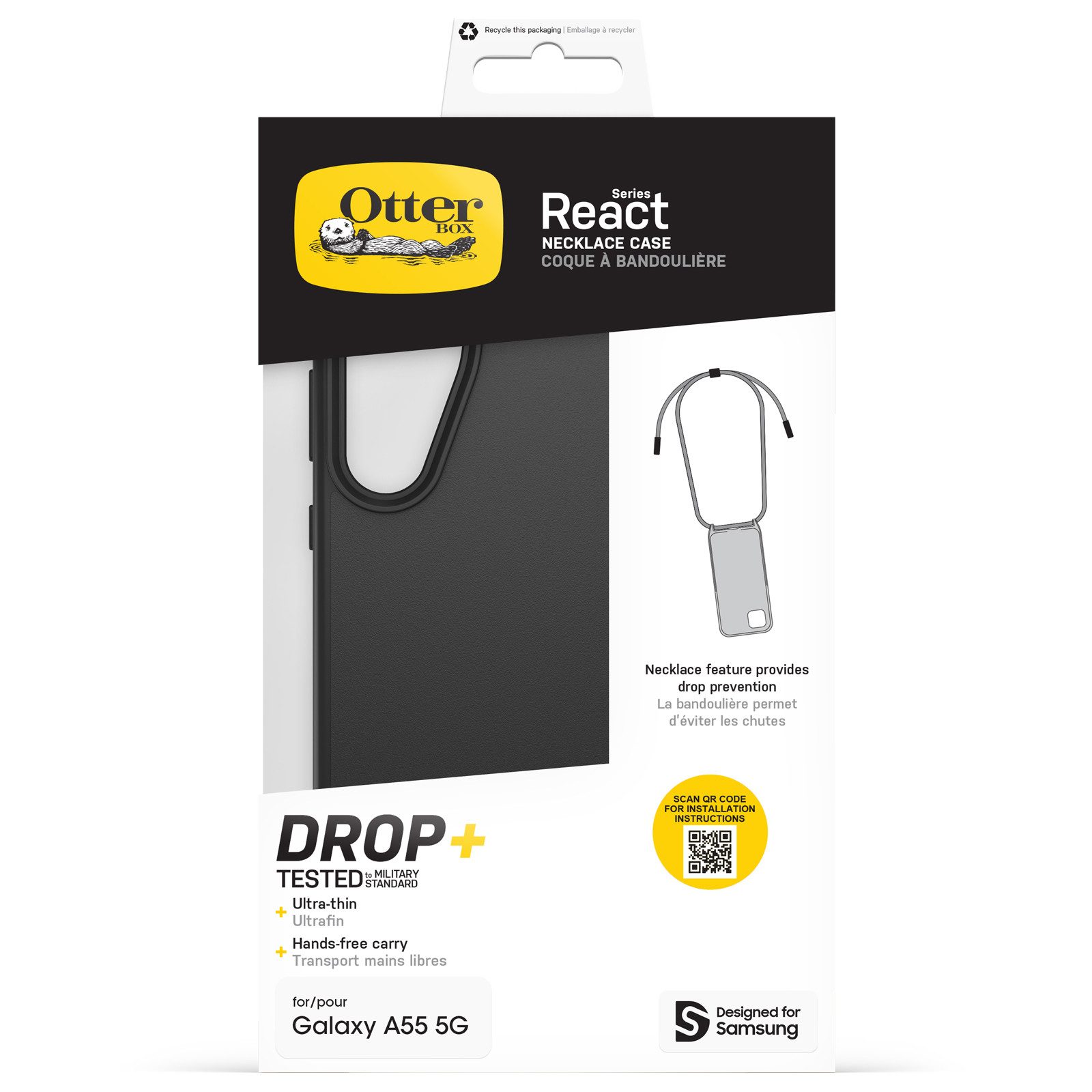 Otterbox Handykette React Necklace für Samsung Galaxy A55 5G, Schutzhülle, Cover, Backcover – Bild 5 von 5