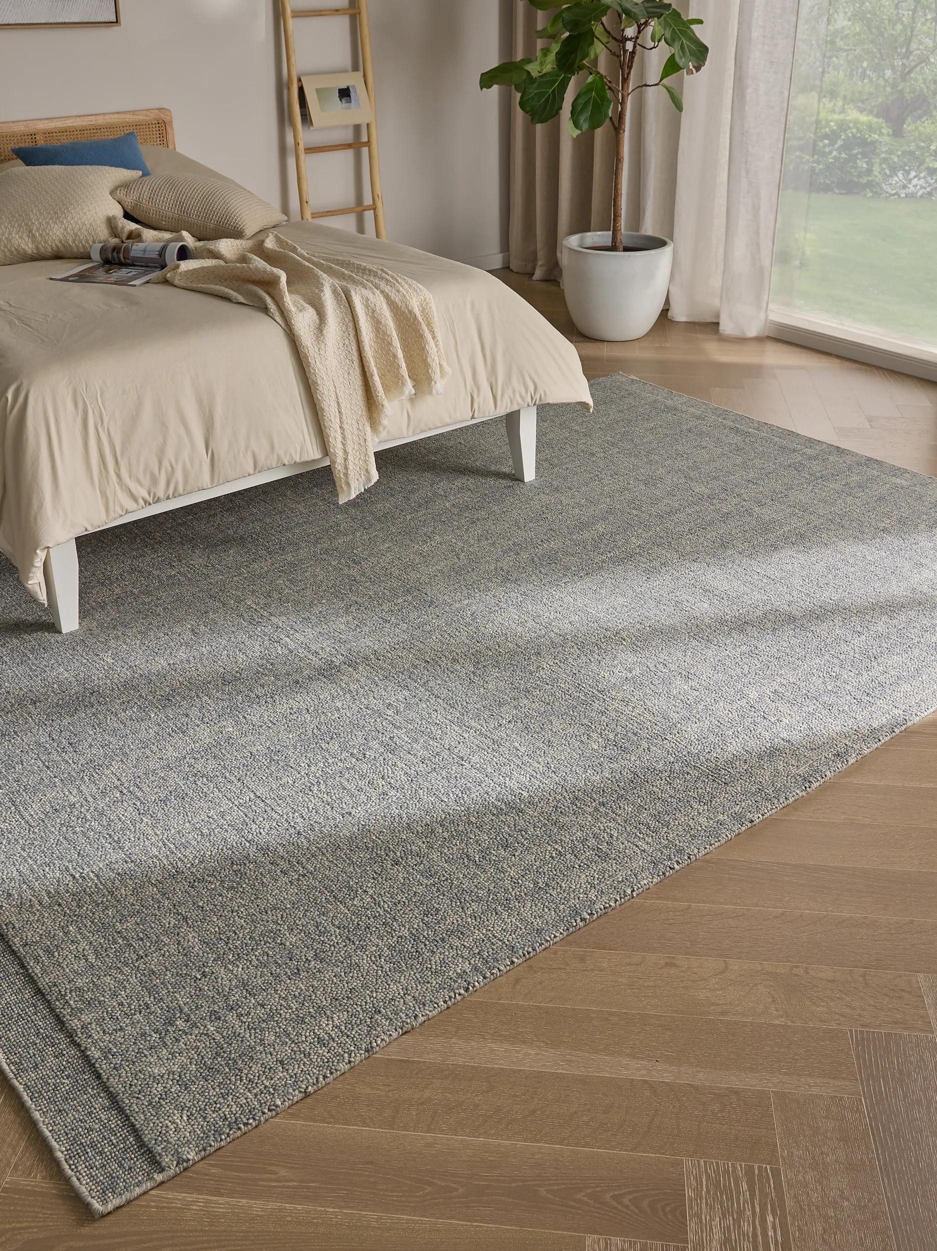 benuta Wollteppich Imke, rechteckig, Höhe: 11 mm, Kunstfaser, Berber, Ethno-Style, Wohnzimmer