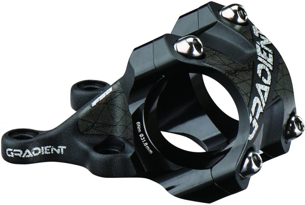 FSA Fahrradlenker FSA Gradient Direct Connect Vorbau 31,8 x 450 mm Schwarz - 118 g Leich