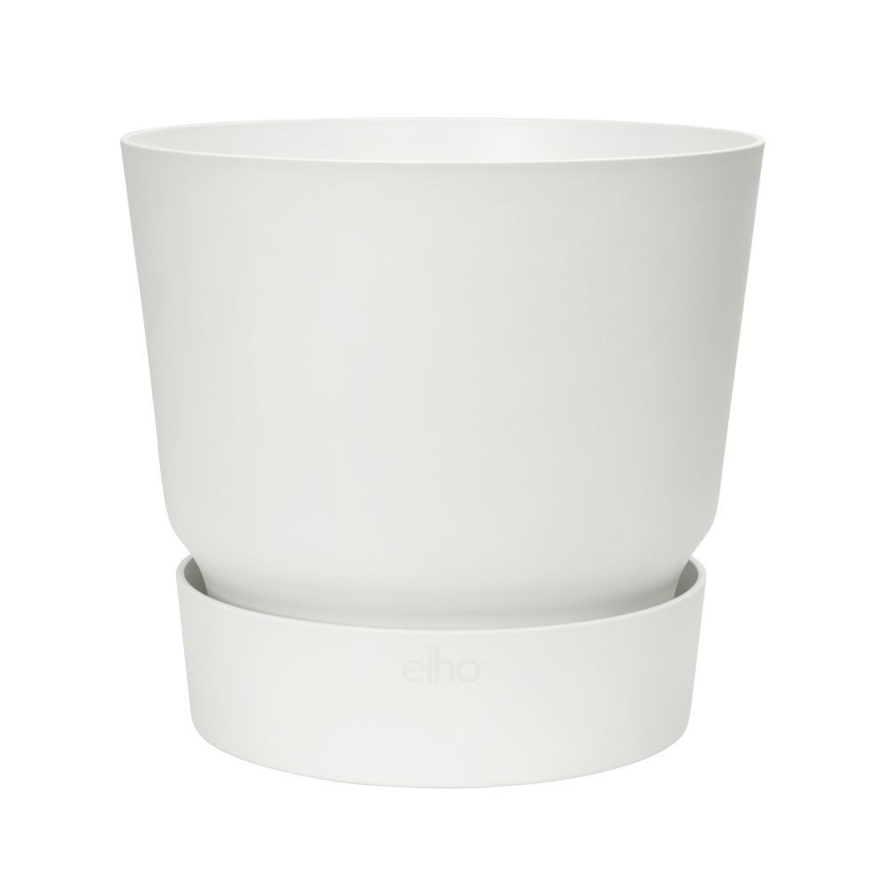 Elho Pflanzkübel greenville rund 14cm weiss günstig online kaufen