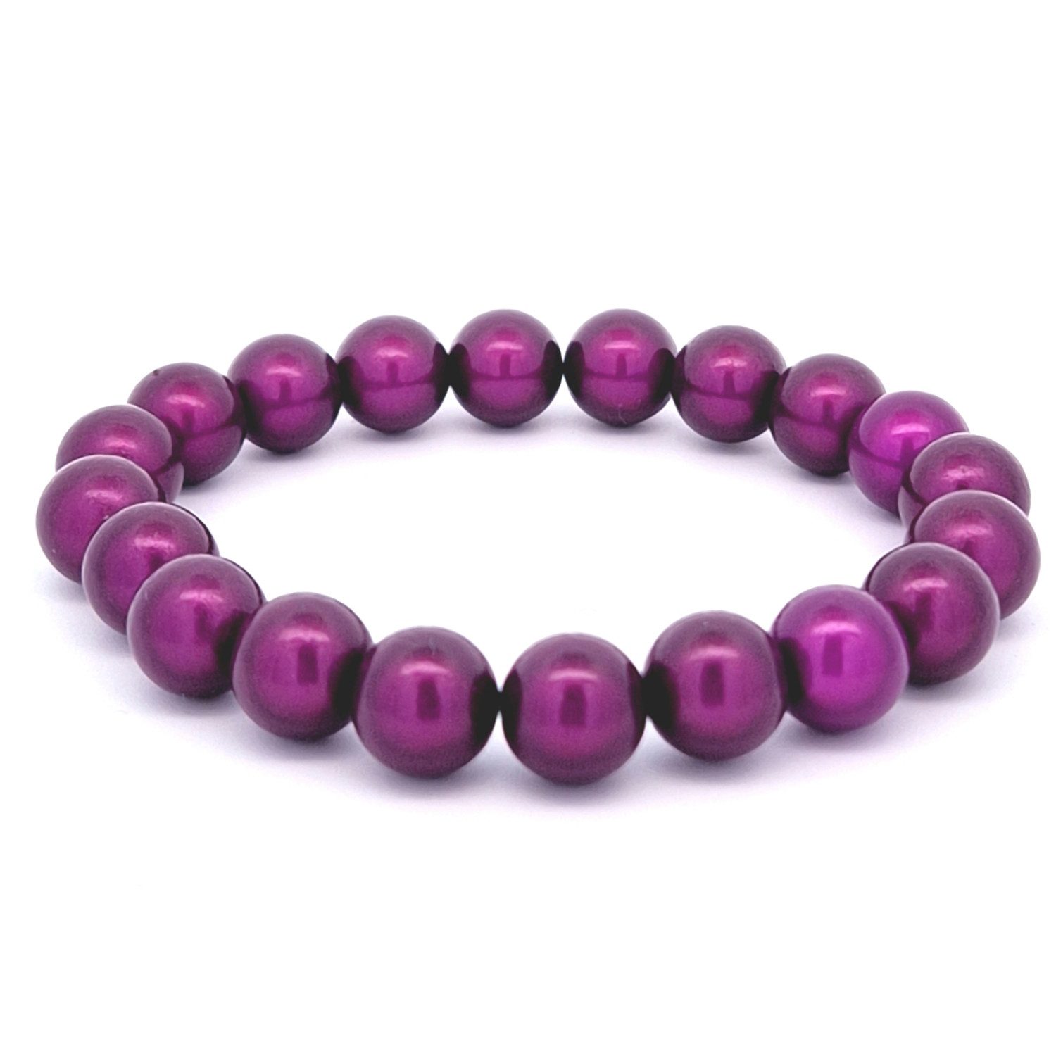 Impala Armband Perlenarmband Wonder aus 10mm Perlen, verschiedene Farben, Damenarmband bunt