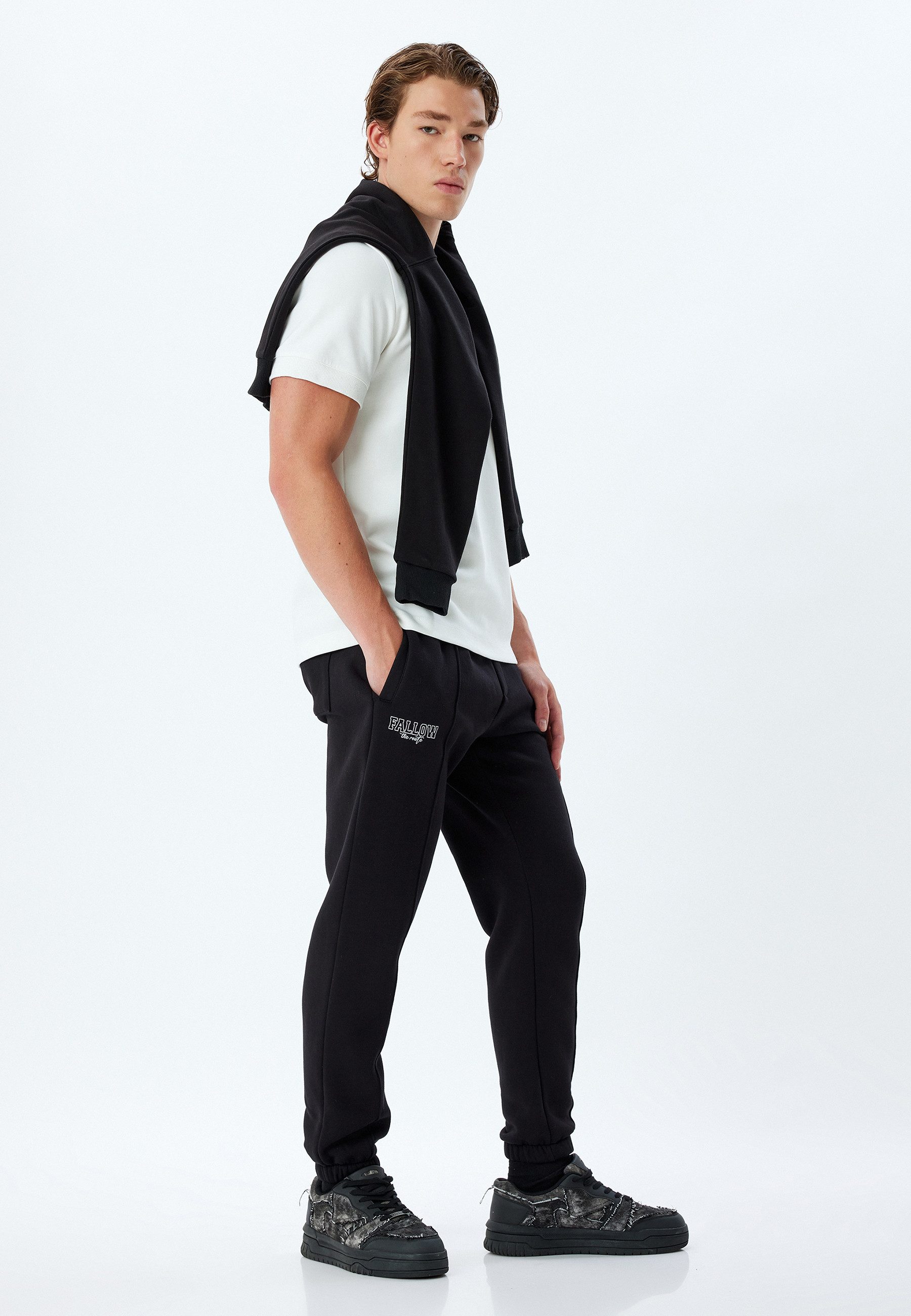 Koton Sweathose Jogger Mit Aufdruck