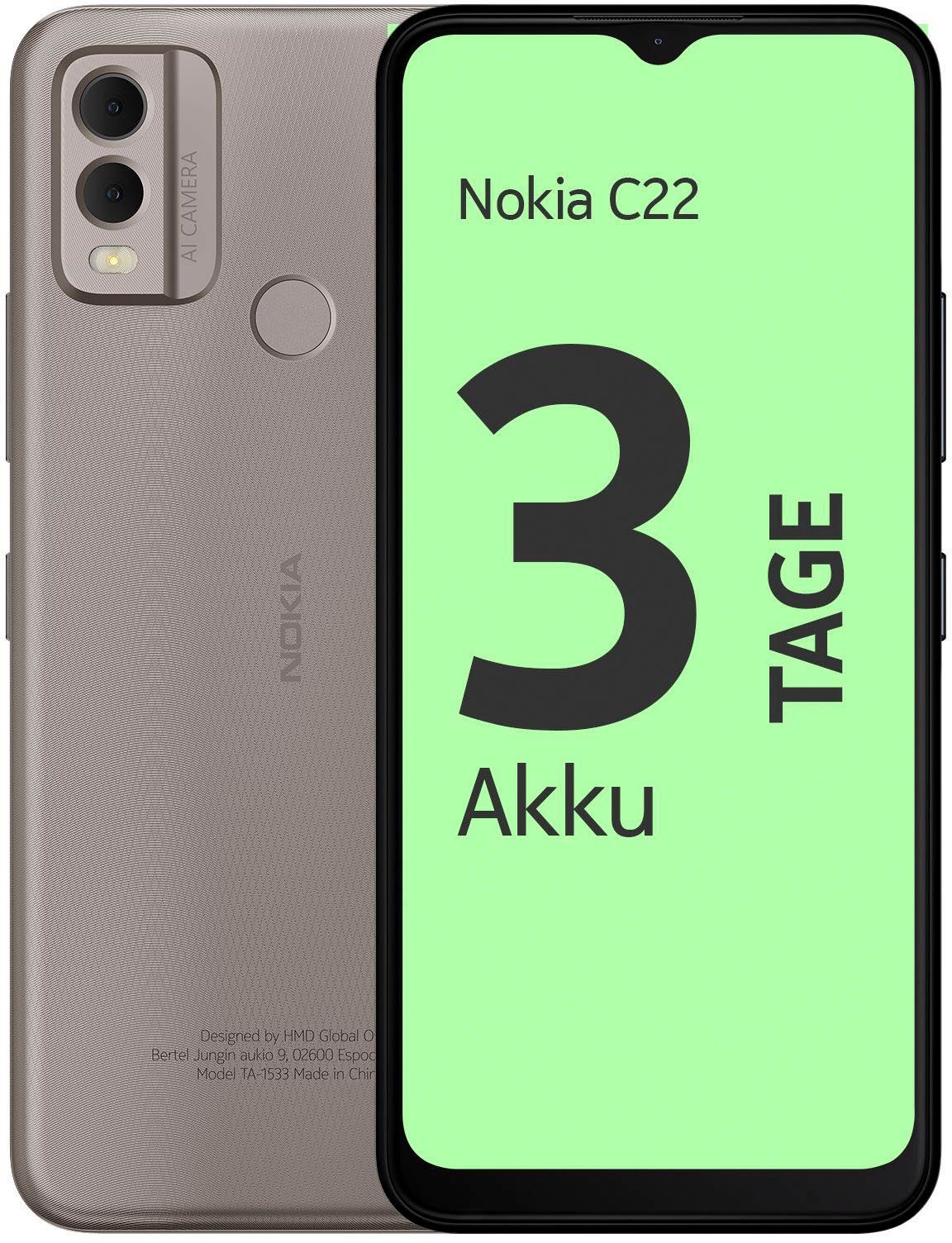 Sand Zoll, 13 cm/6,52 C22, Smartphone MP 64 2+64GB Speicherplatz, GB Nokia Kamera) (16,56