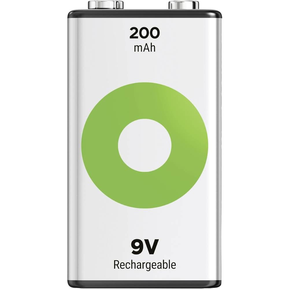 9V Akku NiMH 200 mAh RECYKO, 8.4V Akku